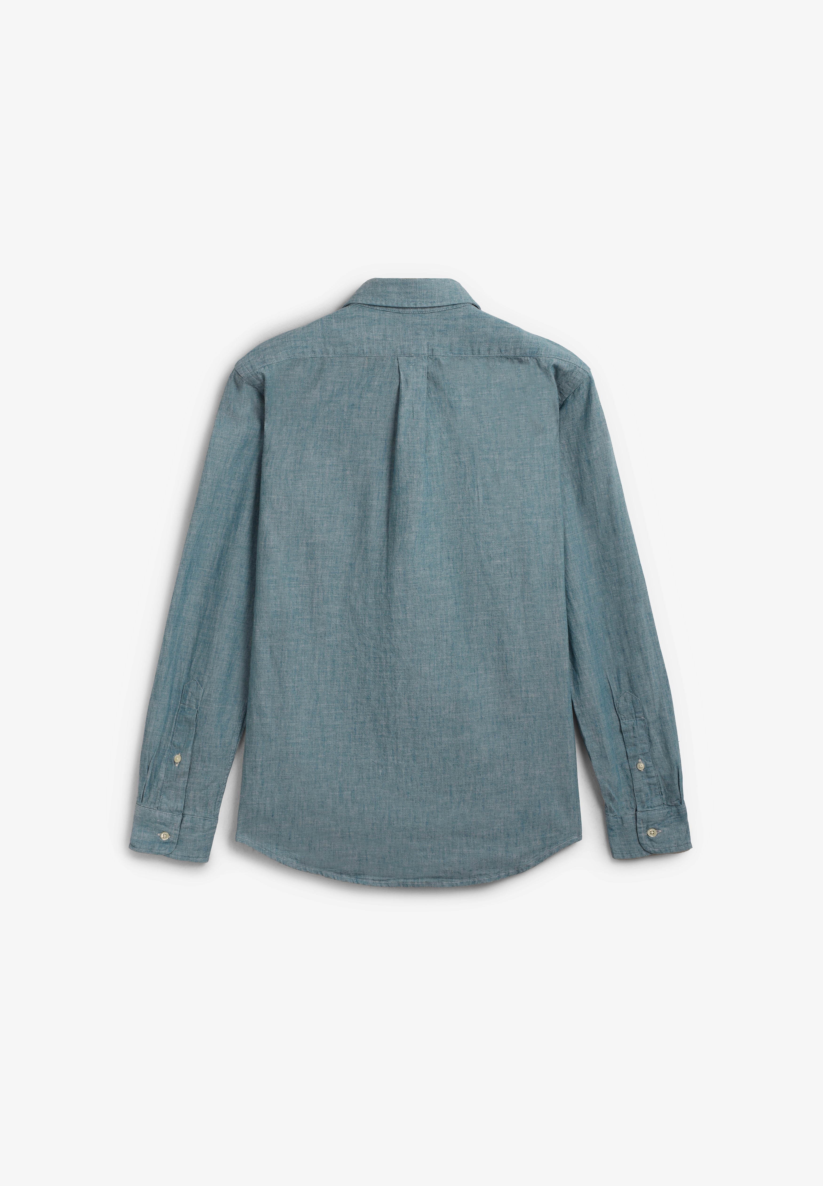 POLO RALPH LAUREN | CHAMBRAY-CUBDPPCS-LONG SLEEVE-SPORT SHIRT
