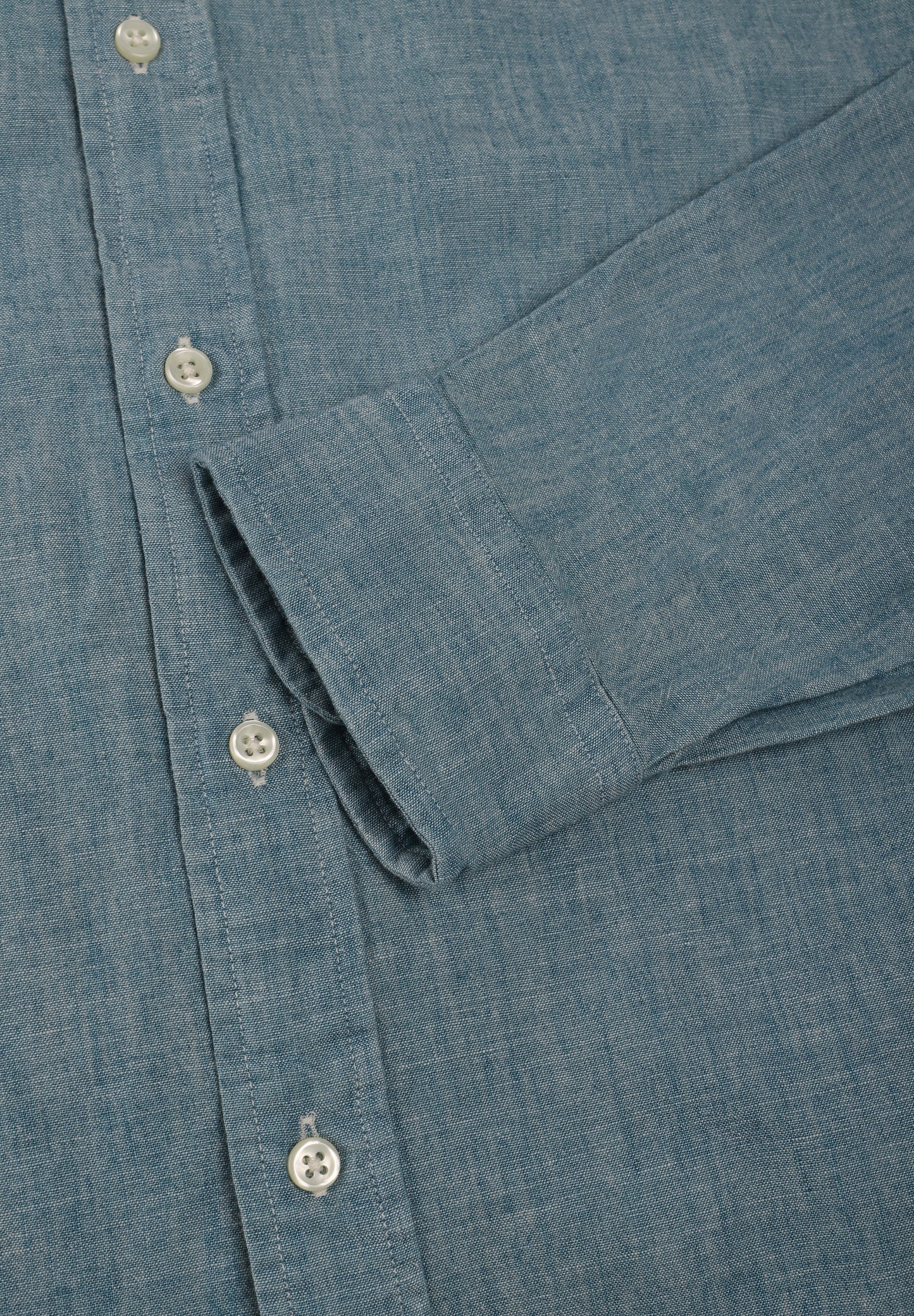 POLO RALPH LAUREN | CHAMBRAY-CUBDPPCS-LONG SLEEVE-SPORT SHIRT