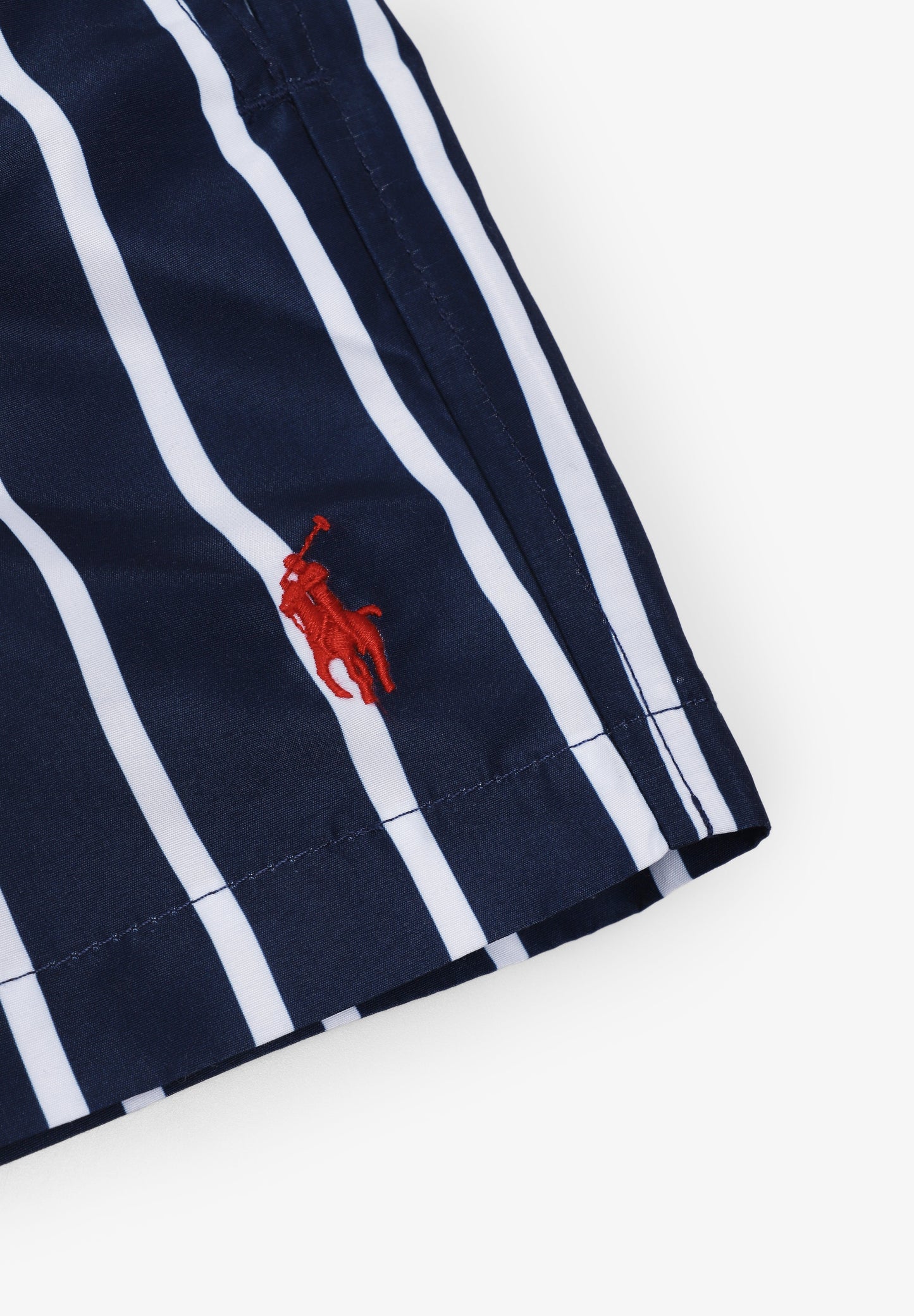 POLO RALPH LAUREN | SLFTRAVELER NAVY VERTICAL WIDE STRIPE