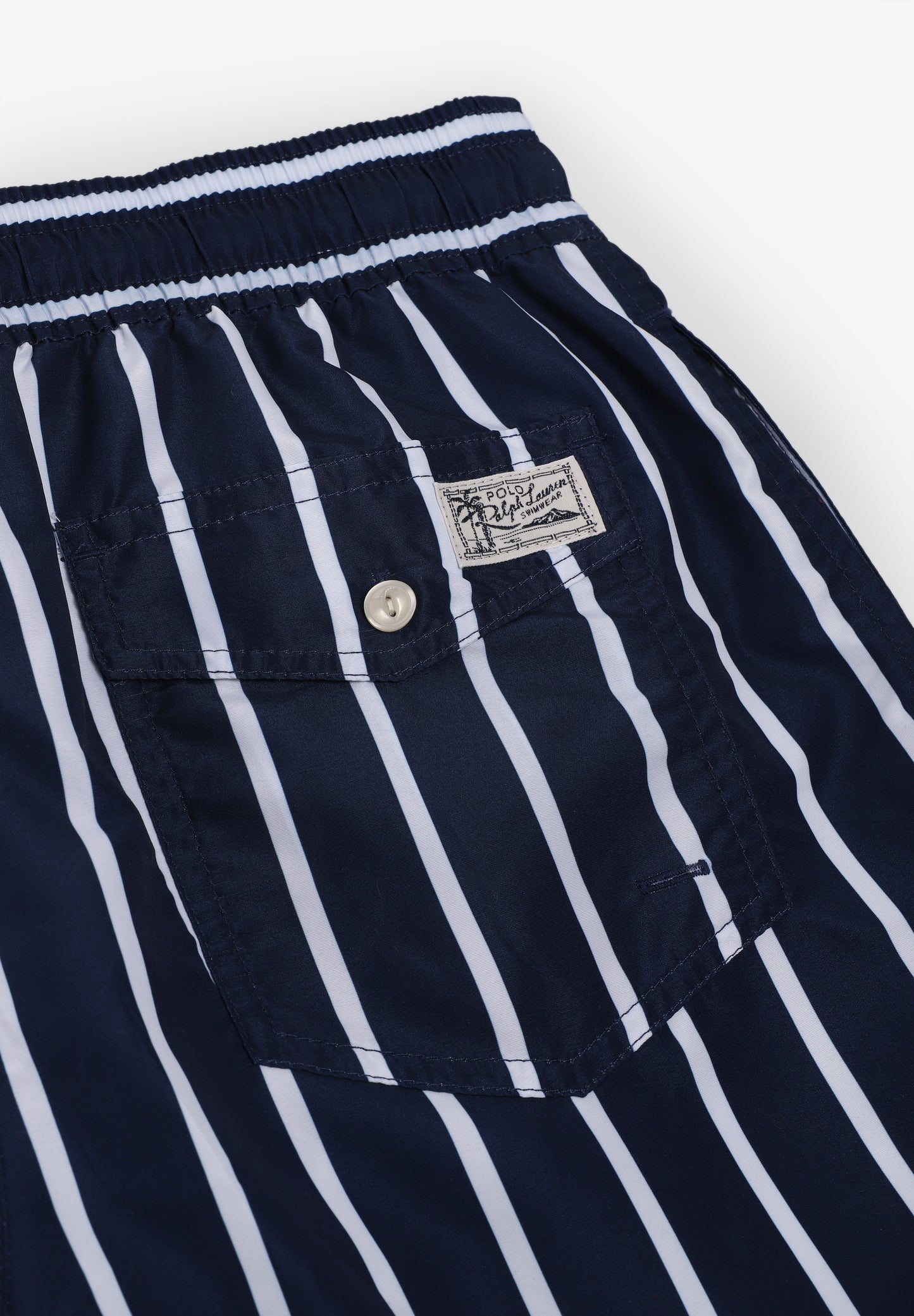 POLO RALPH LAUREN | SLFTRAVELER NAVY VERTICAL WIDE STRIPE