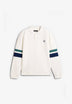 FRED PERRY | TIPPED SLEEVE COLLARED SWEAT
