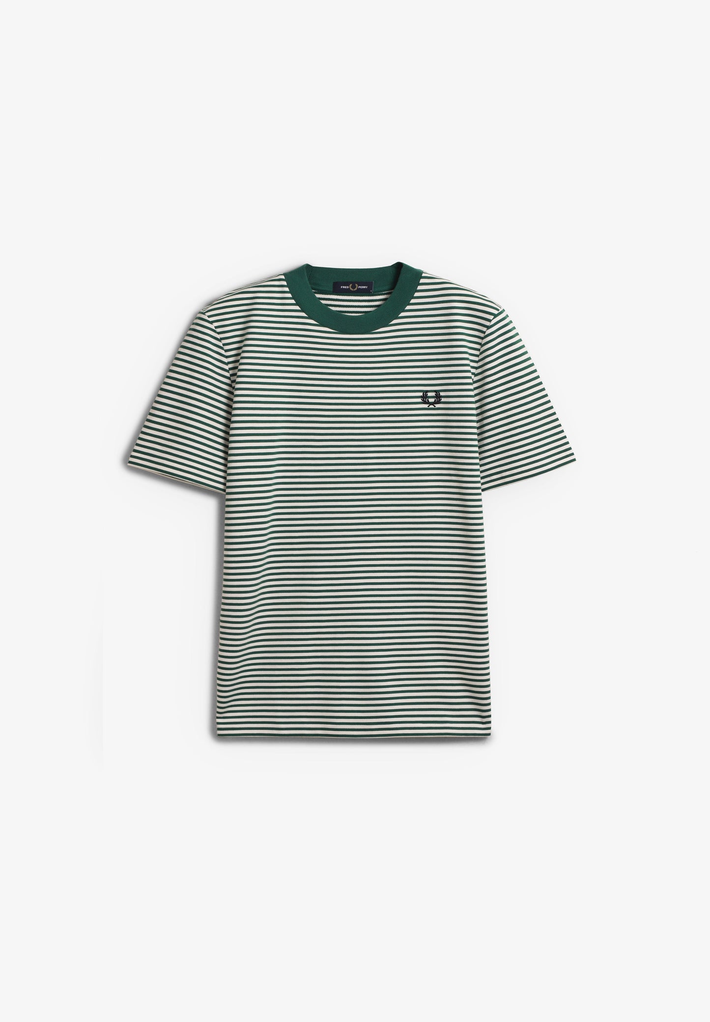 FRED PERRY | FINE STRIPE HEAVY WEIGHT TEE