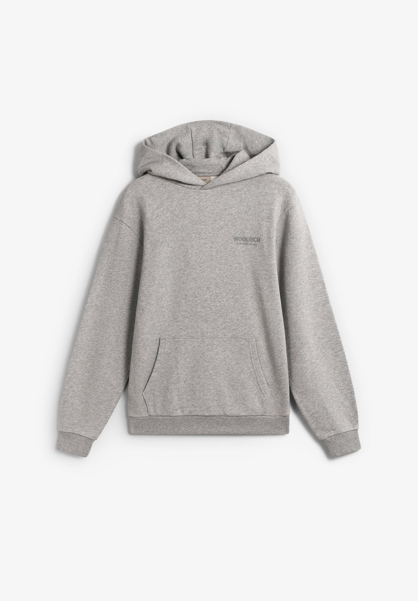 WOOLRICH | MACRO LOGO HOODIE