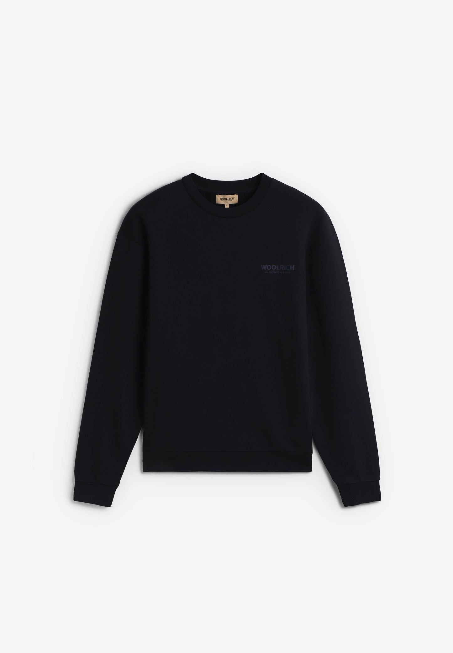 WOOLRICH | MACRO LOGO CREWNECK