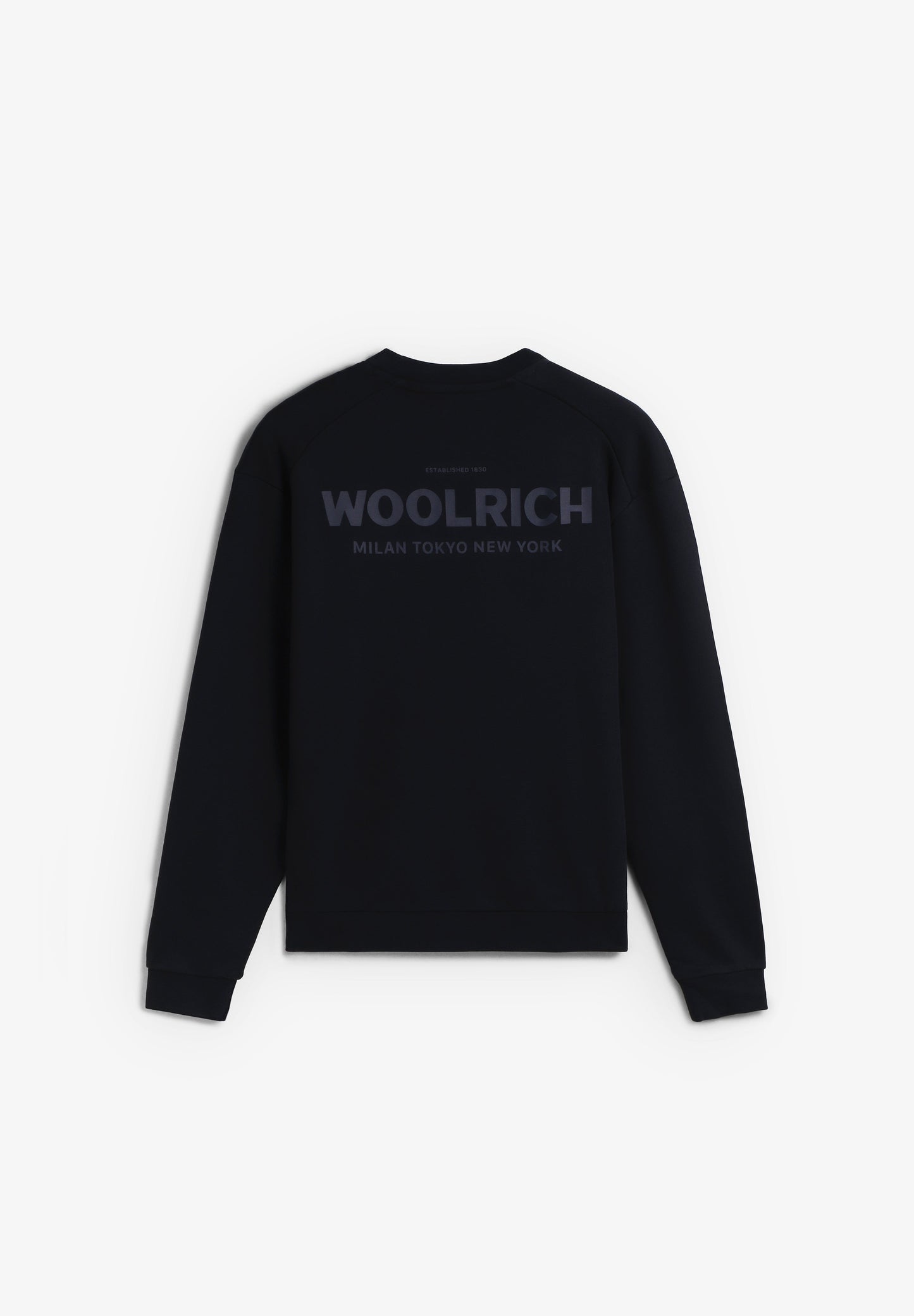 WOOLRICH | MACRO LOGO CREWNECK