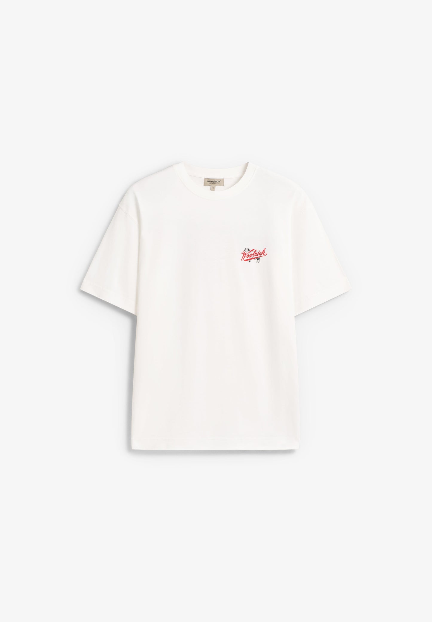 WOOLRICH | COTTON EMBLEM  T-SHIRT