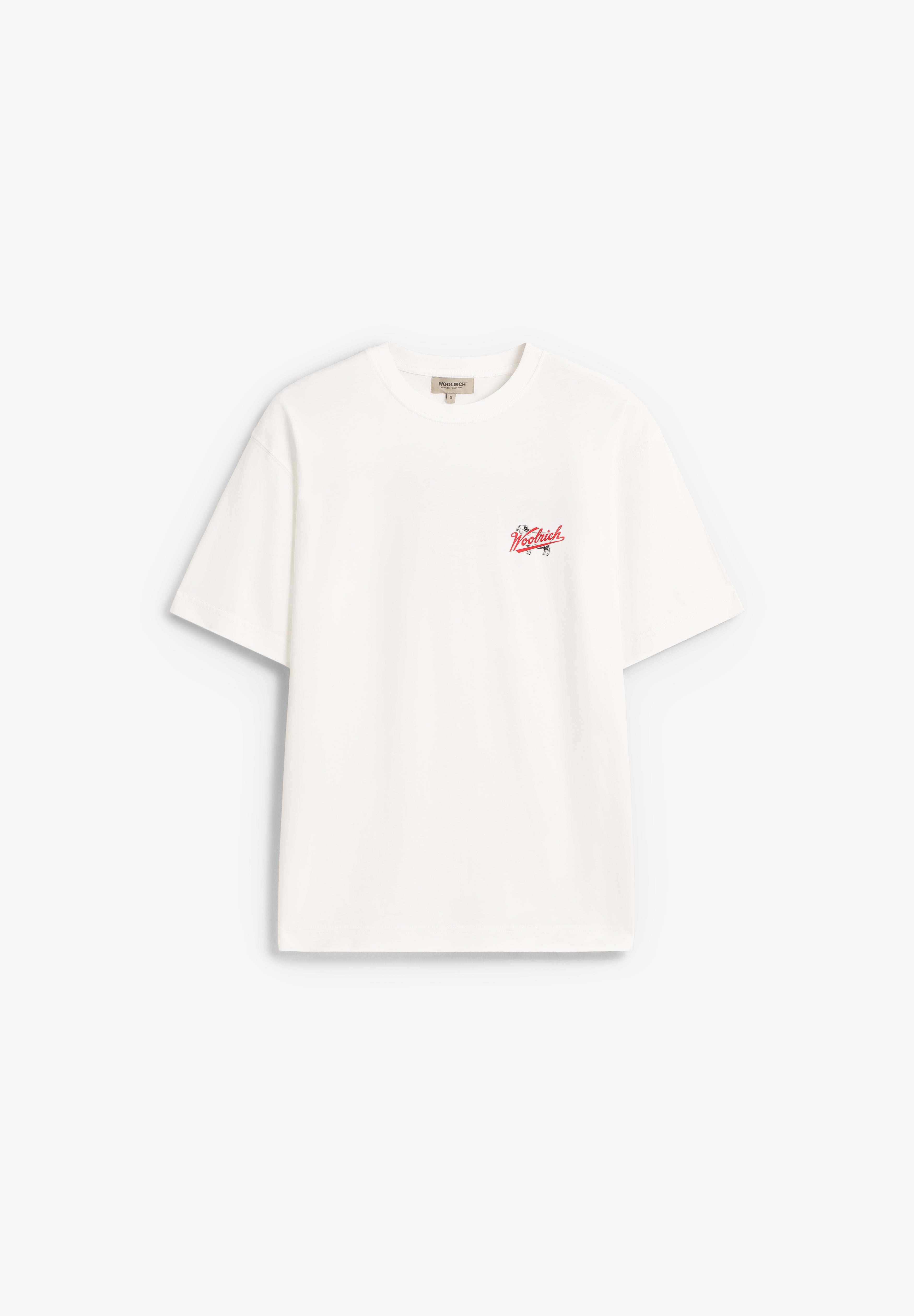 WOOLRICH | COTTON EMBLEM  T-SHIRT