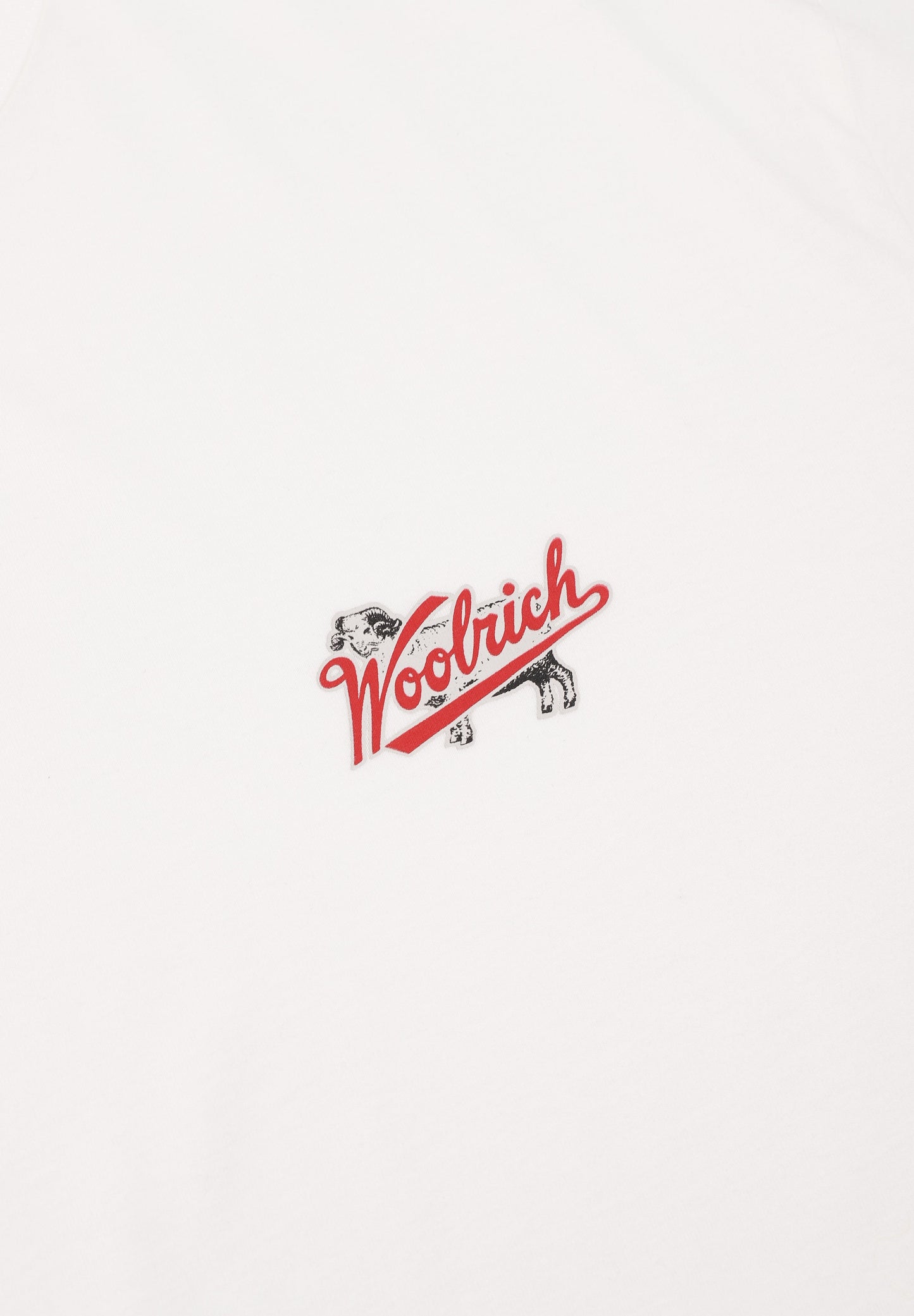 WOOLRICH | COTTON EMBLEM  T-SHIRT