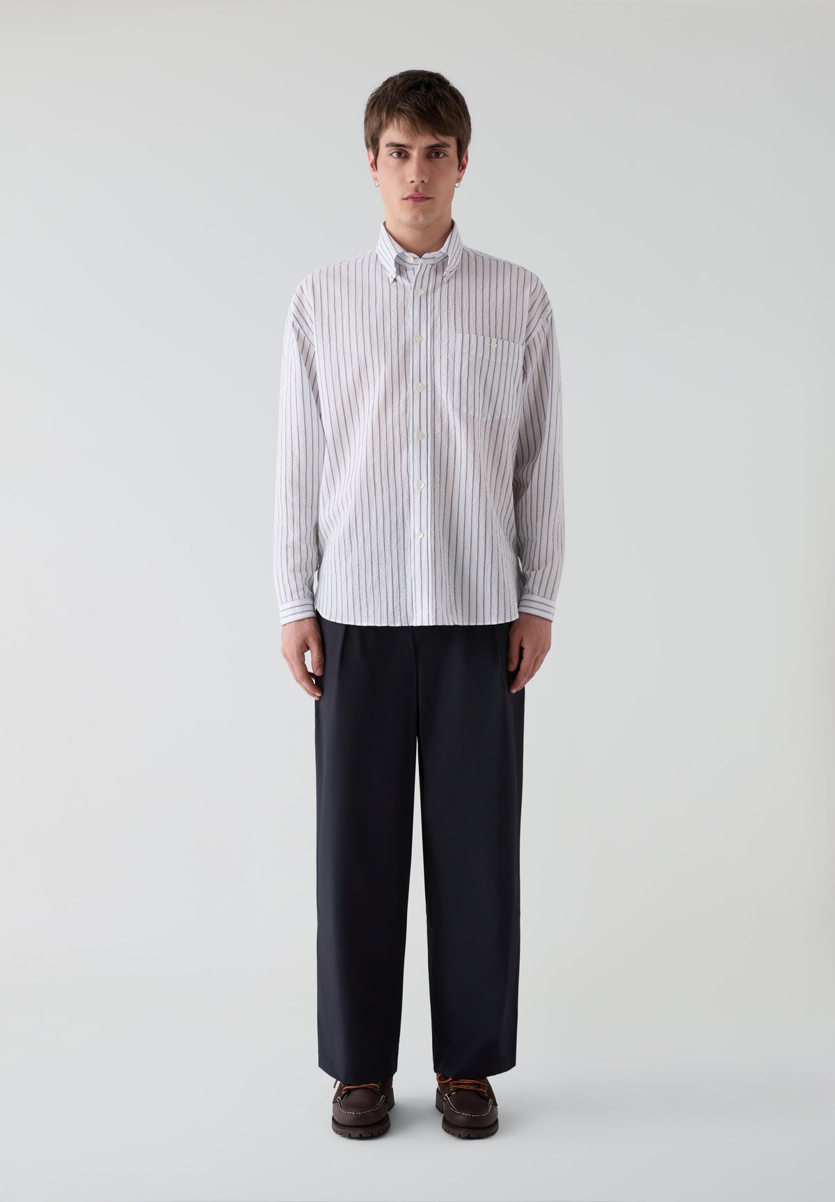 UNFEIGNED | CAMISA BAGGY SEERSUCKER