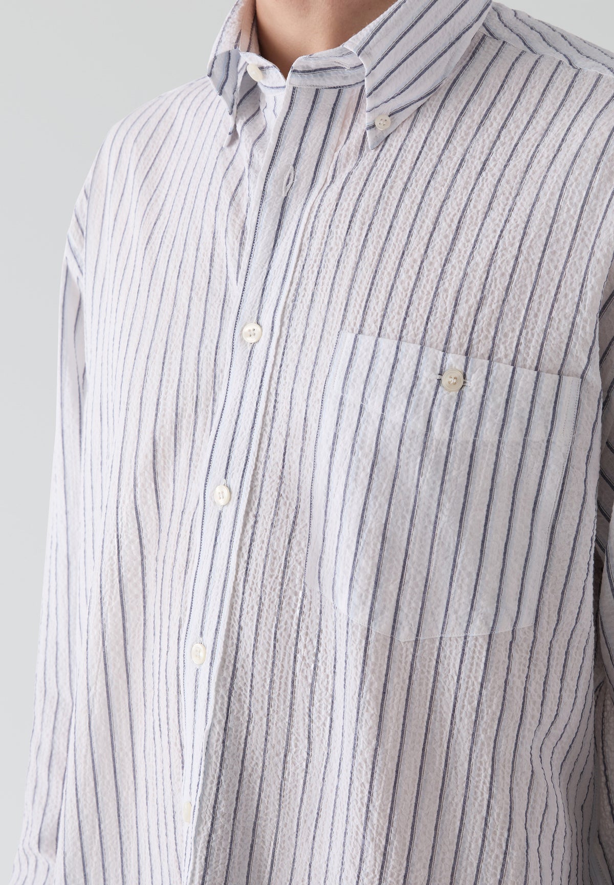 UNFEIGNED | CAMISA BAGGY SEERSUCKER