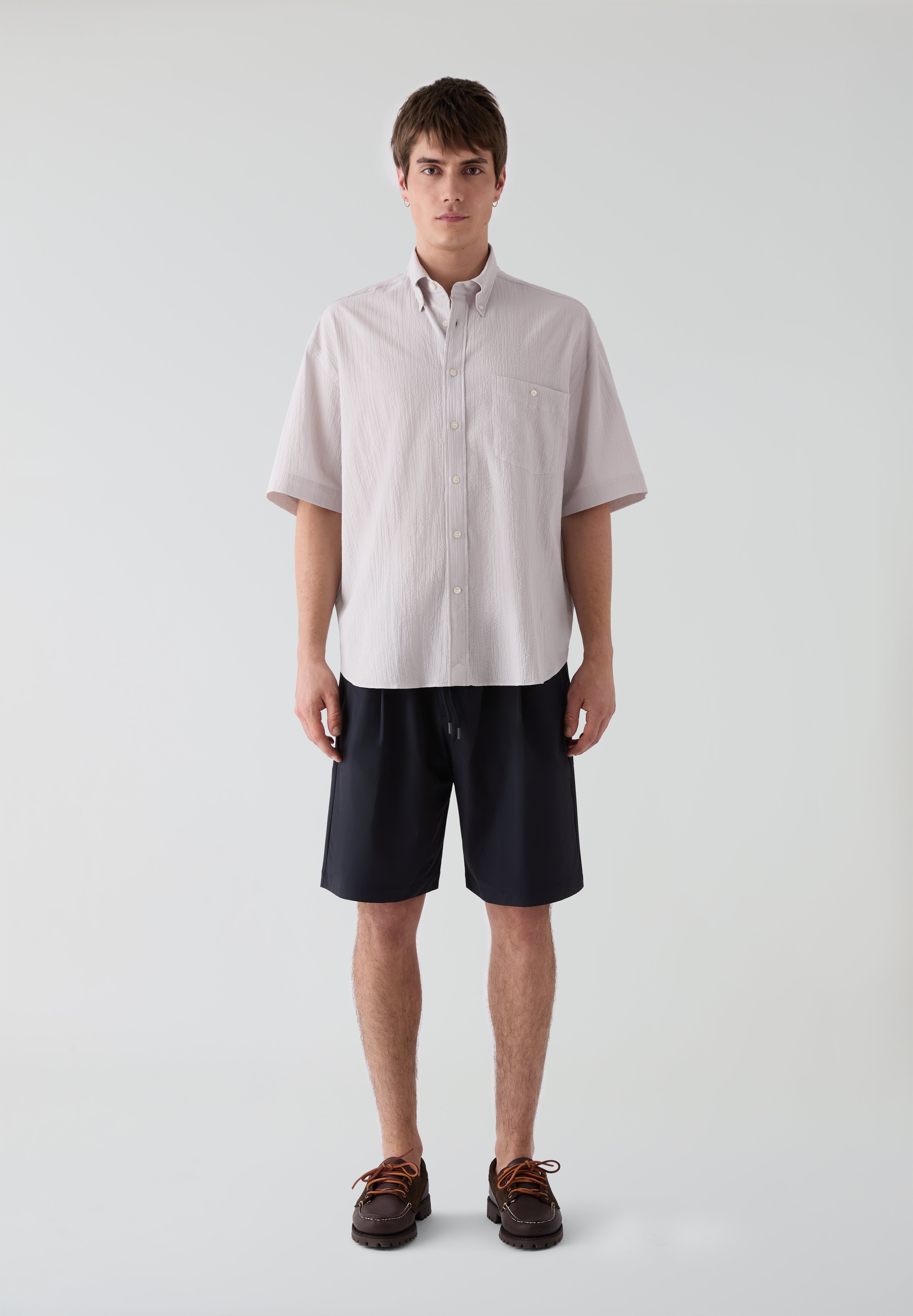 UNFEIGNED | CAMISA BAGGY SEERSUCKER