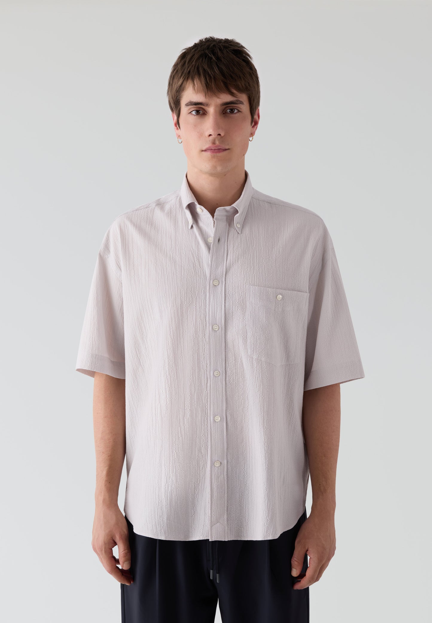 UNFEIGNED | CAMISA BAGGY SEERSUCKER