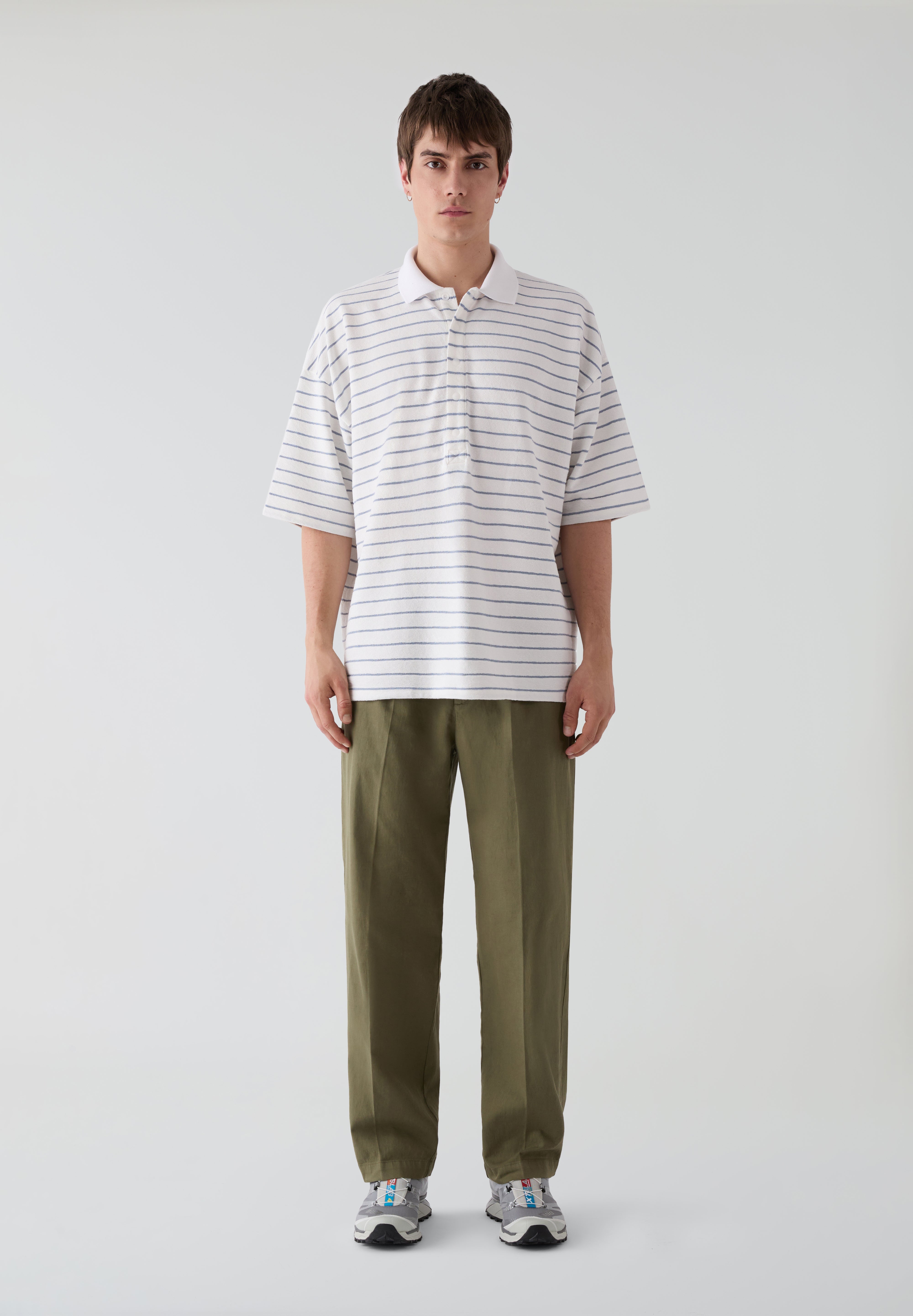 UNFEIGNED | CAMISA POLO OVERSIZED TERRY