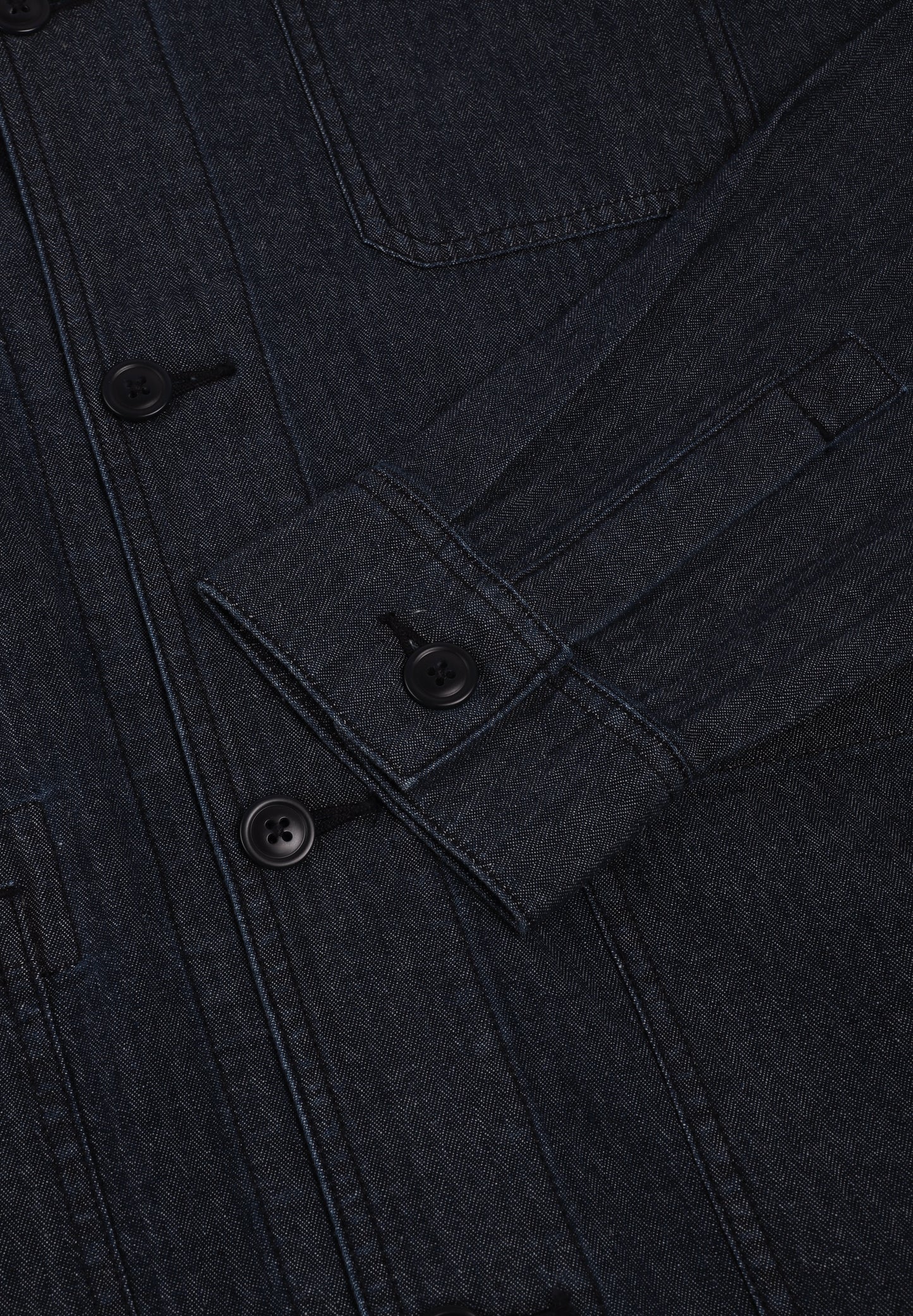 BARBOUR INTERNATIONAL | CAMISA LARGA EM DENIM PILIGAN HERRINGBONE
