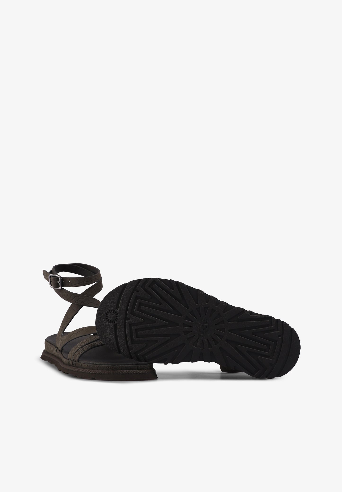 UGG | SANDÁLIAS GOLDENGAZE EMBOSSED ANKLE WRAP