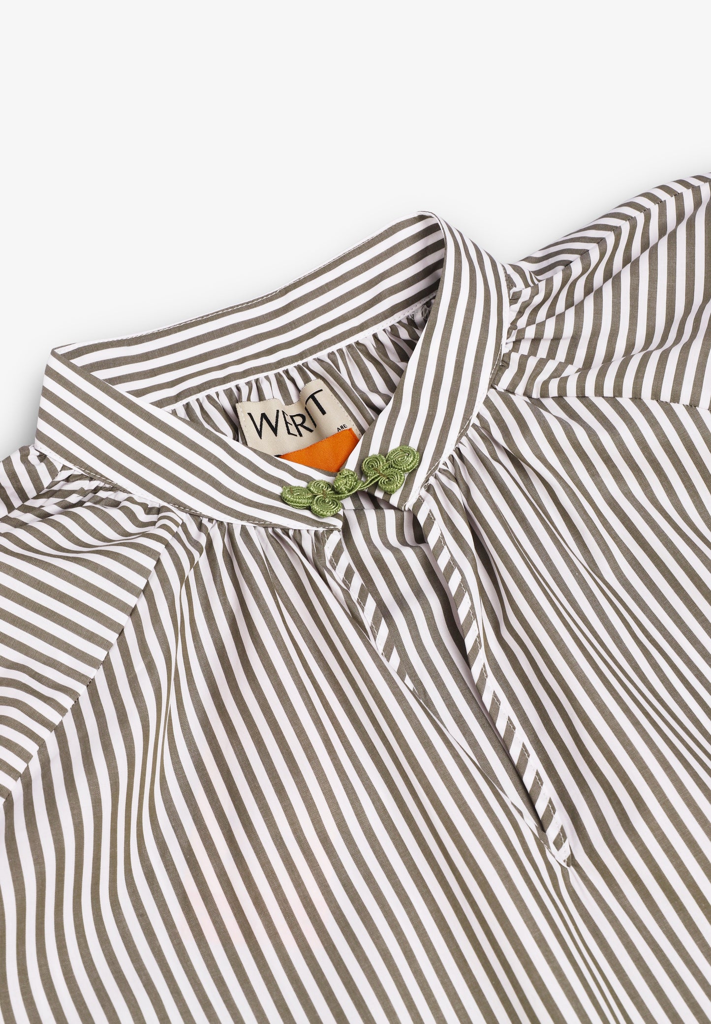 WERIT | CAMISA MARA RAYAS KAKI