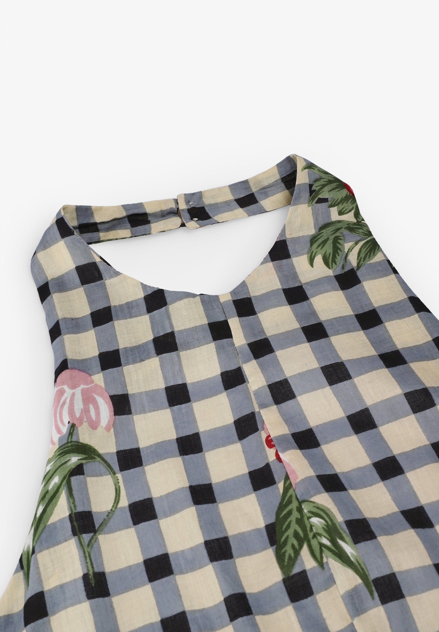 BABBAKI | VESTIDO HALTER VICHY