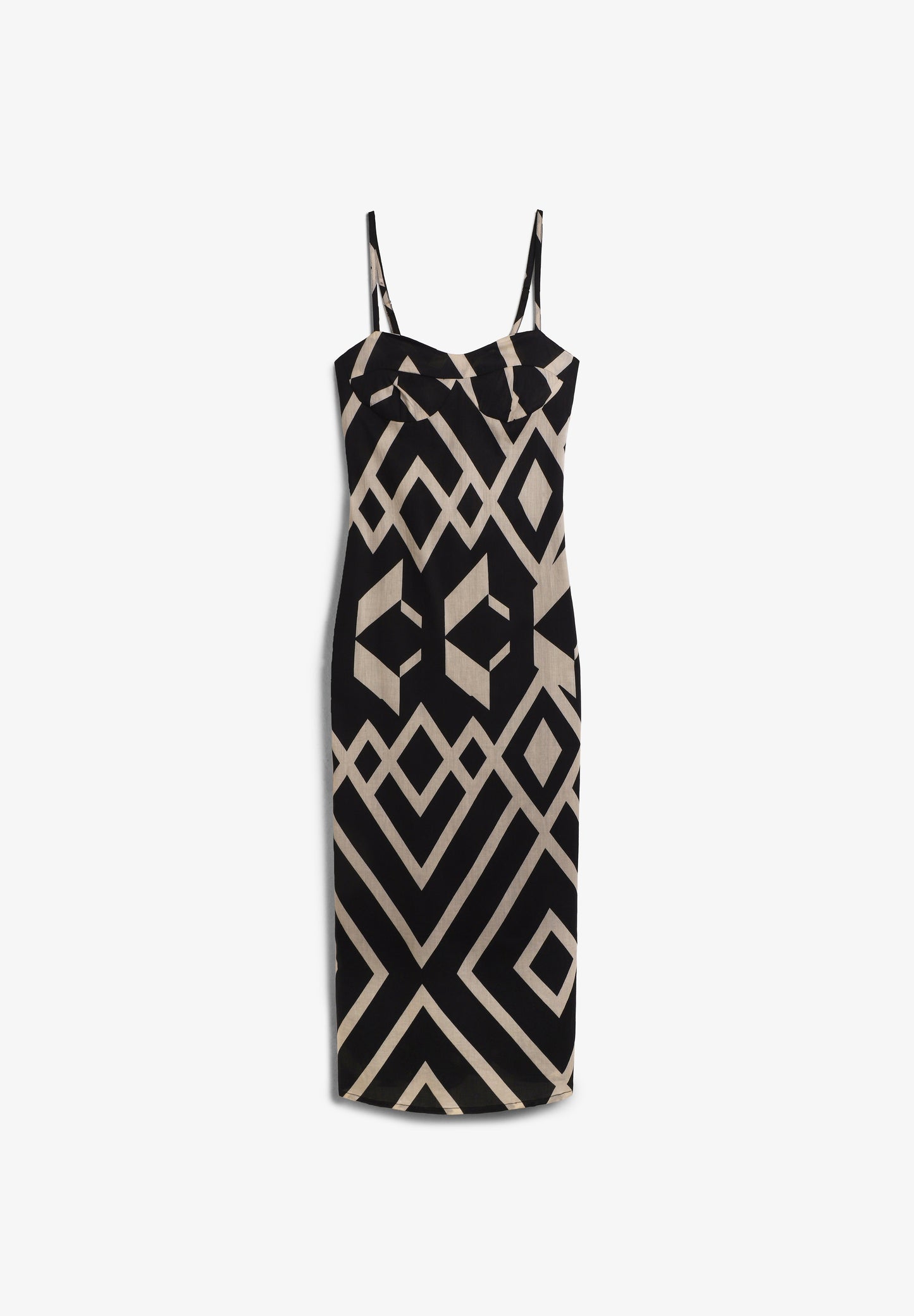 BABBAKI | VESTIDO MIDI NEFER GEO