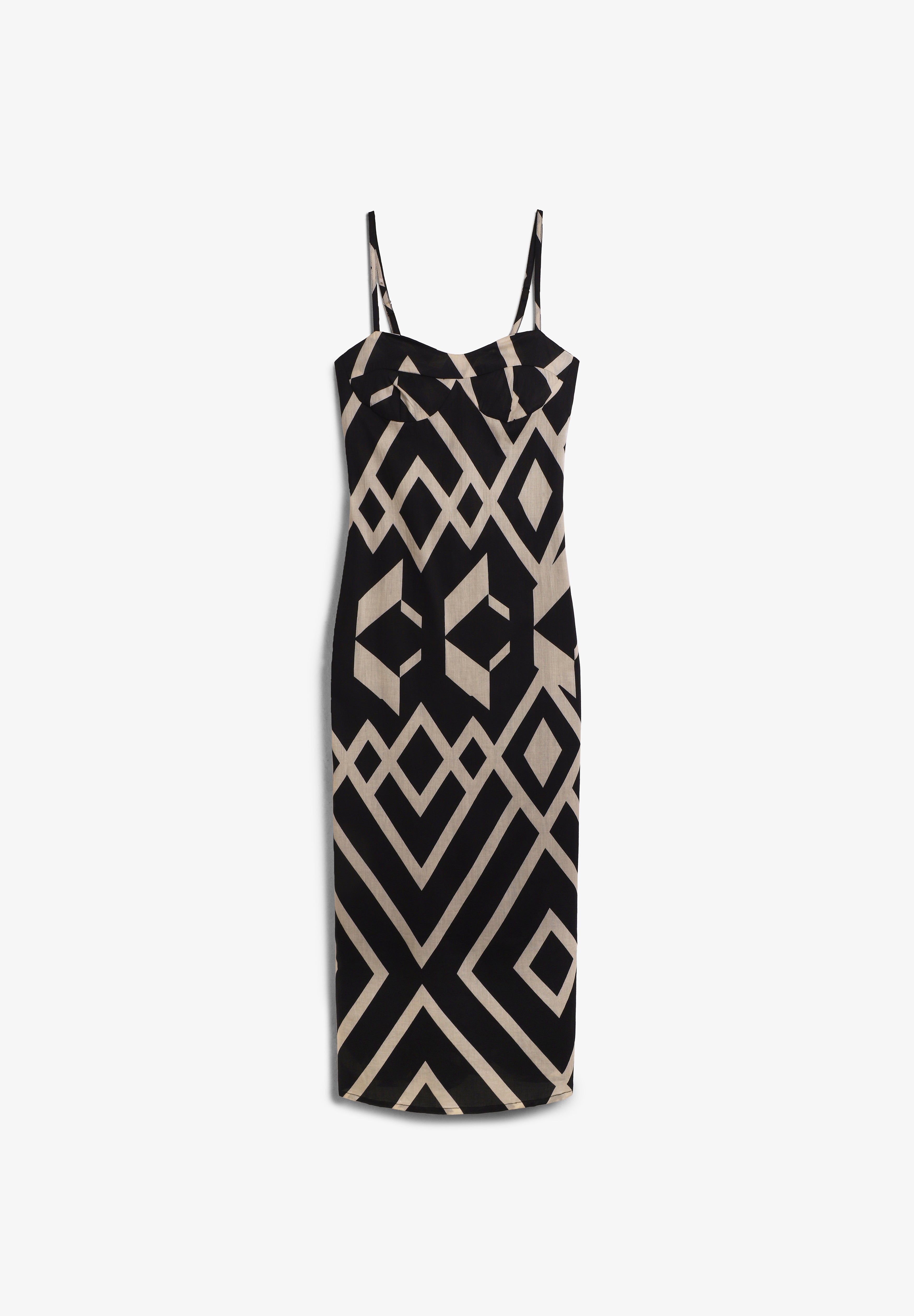 BABBAKI | VESTIDO MIDI NEFER GEO