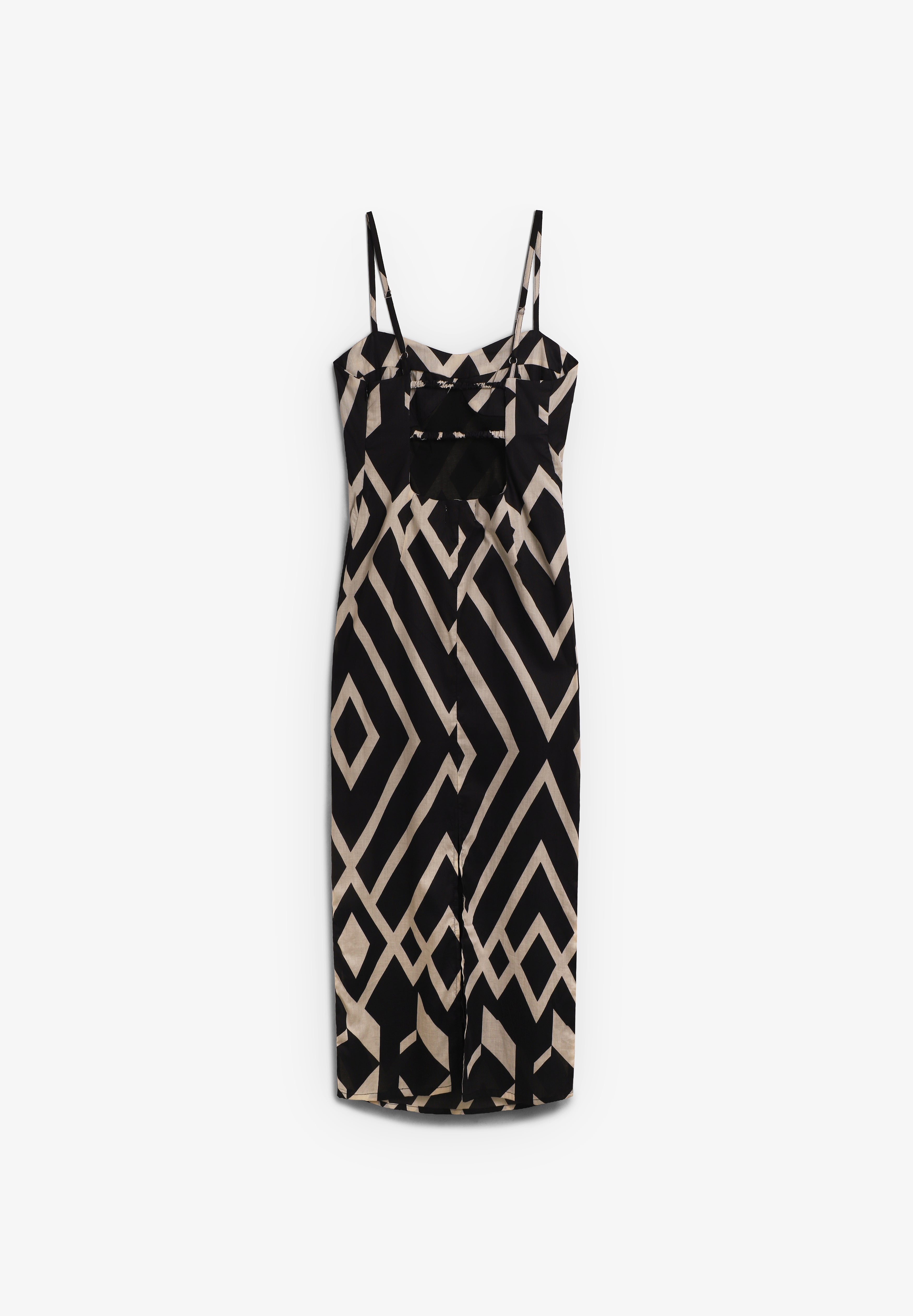 BABBAKI | VESTIDO MIDI NEFER GEO
