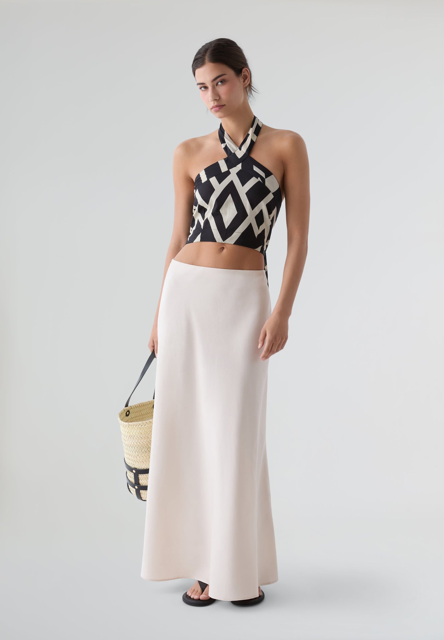 BABBAKI | TOP HALTER NEFER GEO