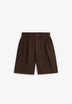 KAPPY | WIDE CN HALF PANTS