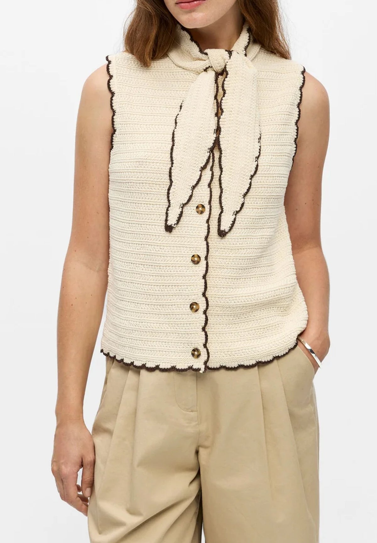 OBJECT | JAINA KNIT SCARF CARDIGAN