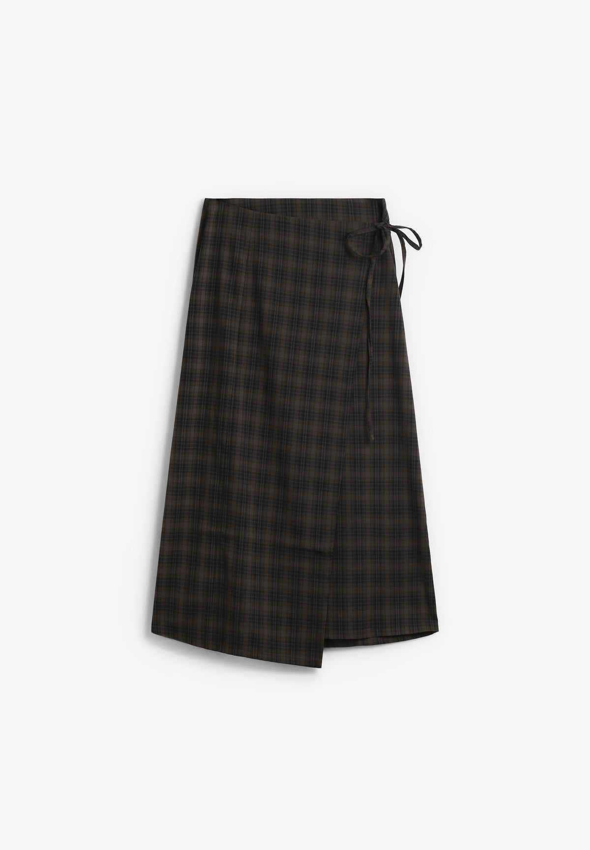 OBJECT | SOLEY MIDI WRAP SKIRT
