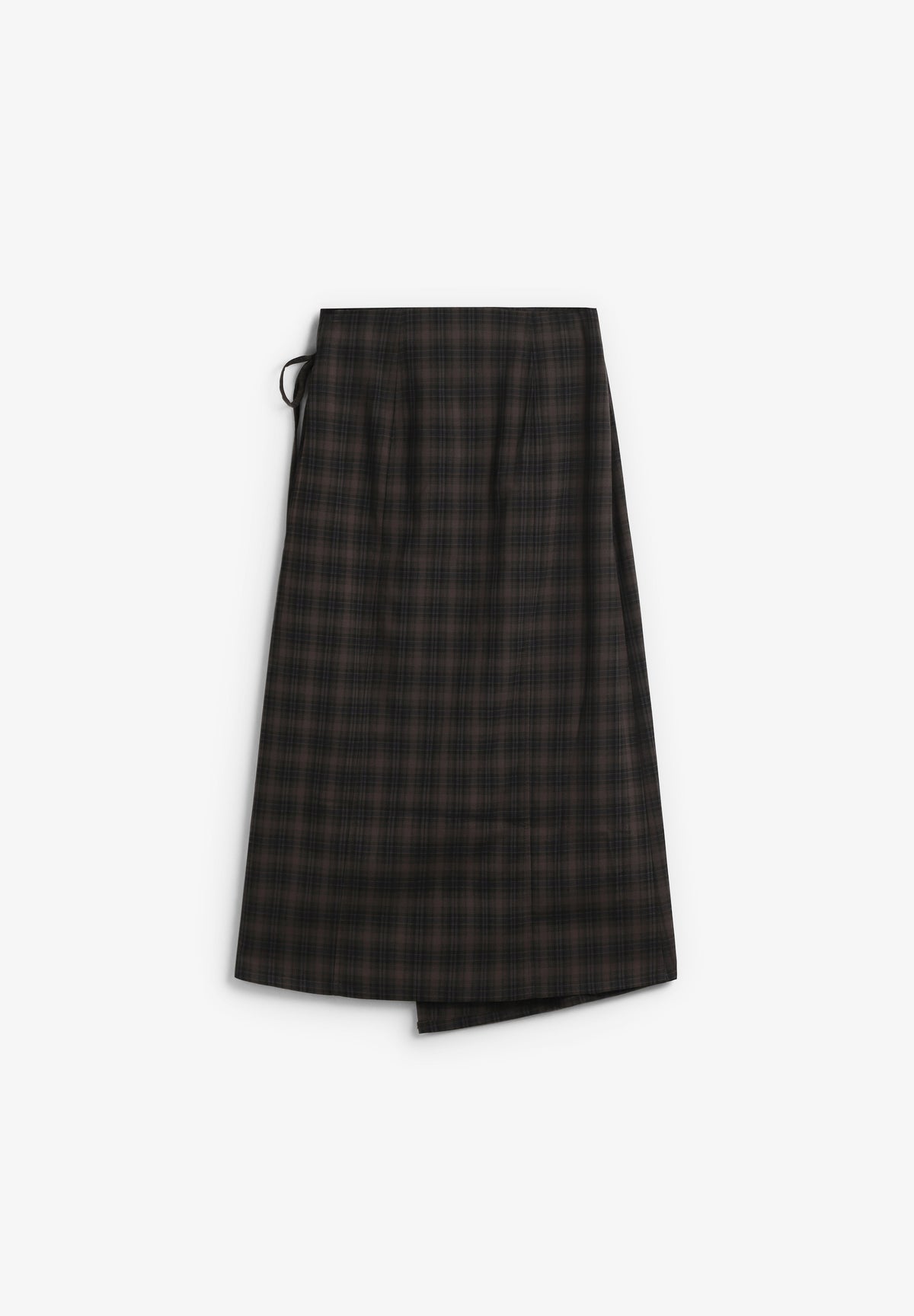 OBJECT | SOLEY MIDI WRAP SKIRT