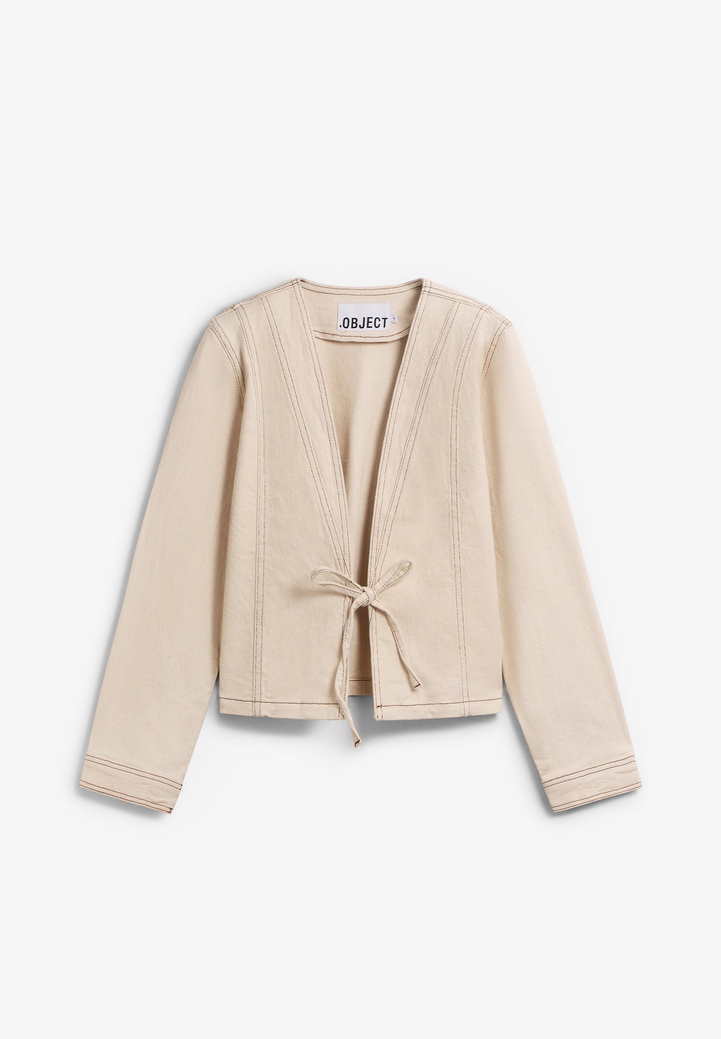 OBJECT | RABEA DENIM TIE JACKET