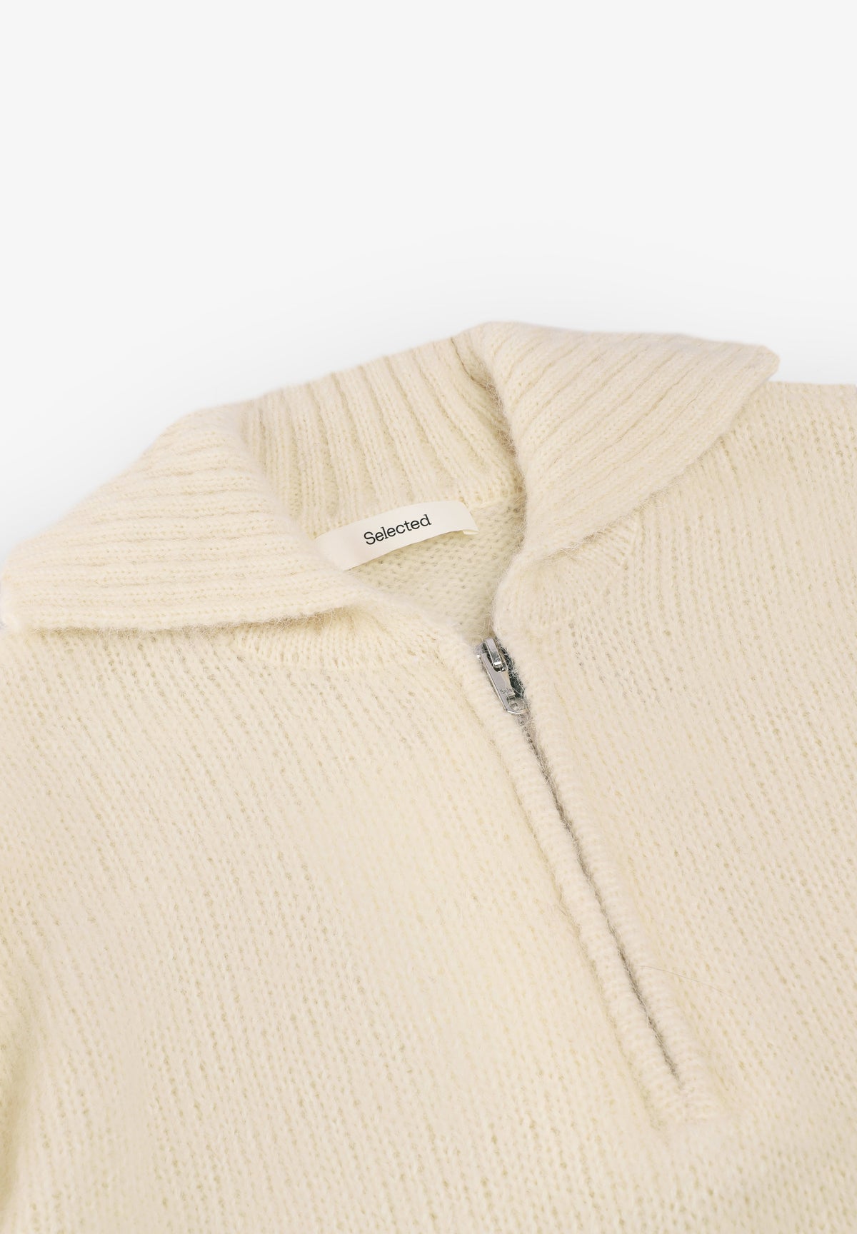 SELECTED | ANJULI KNIT HALF ZIP