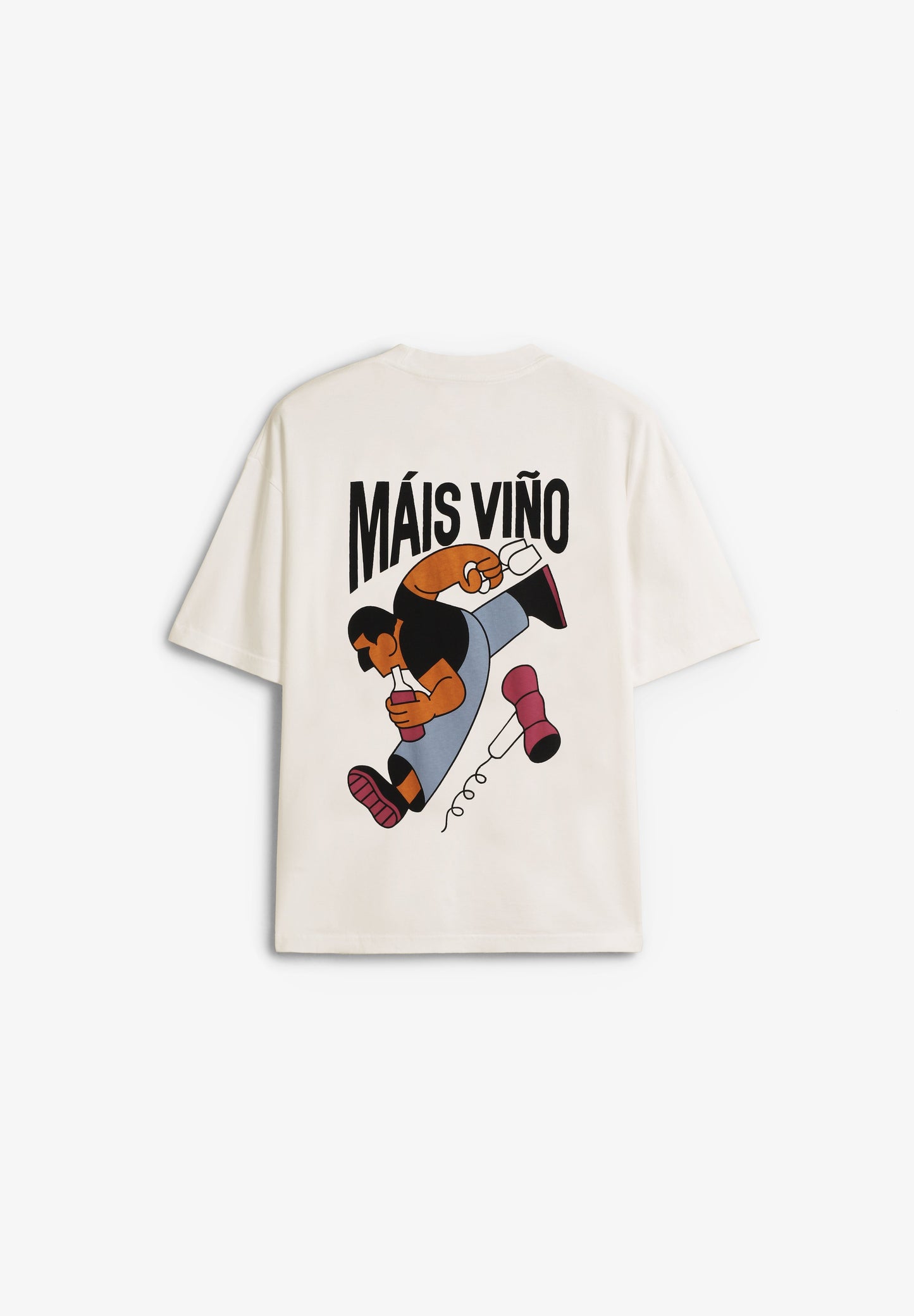 NWHR | CAMISETA MÁIS VIÑO