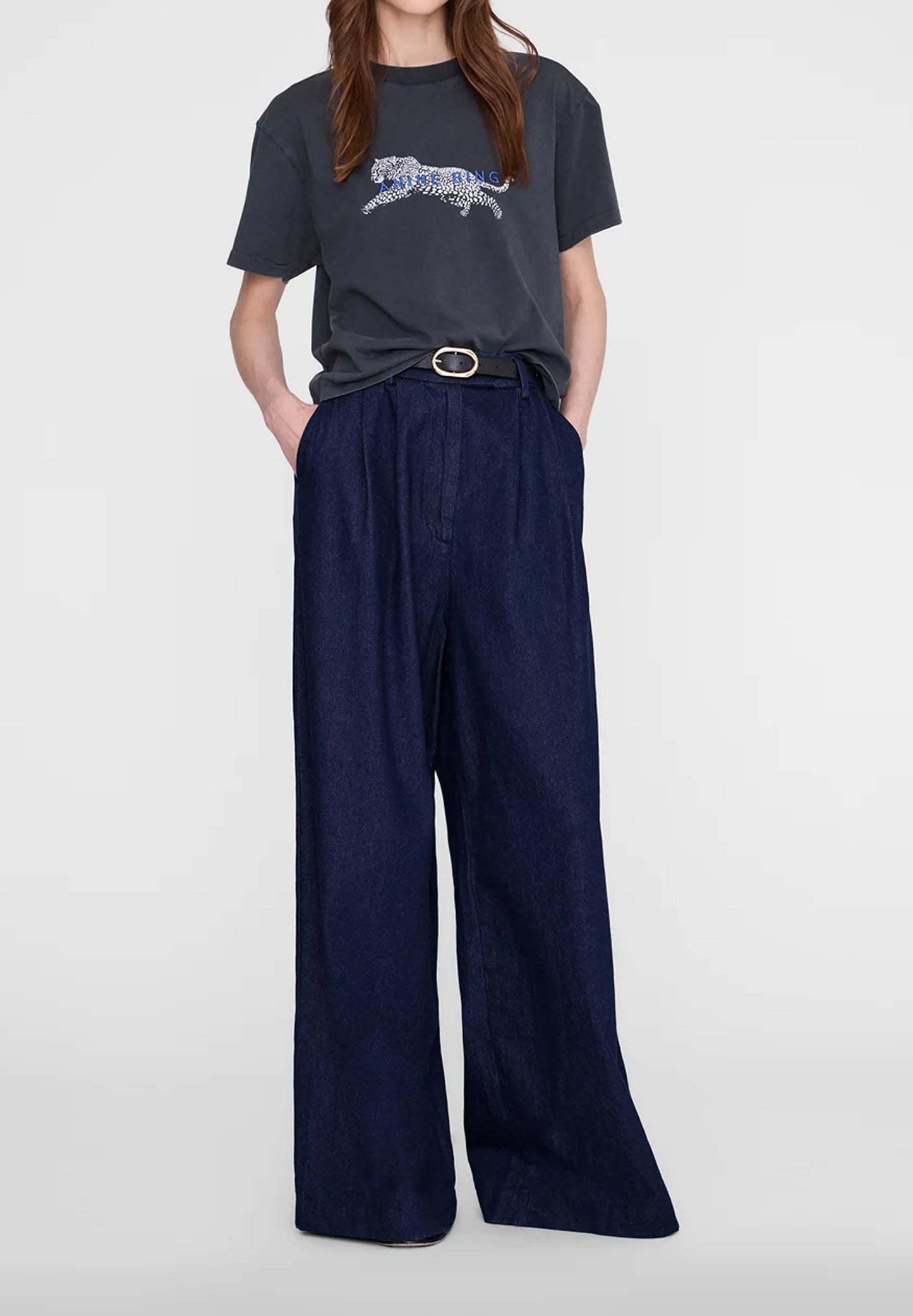 ANINE BING | CADE TEE LEOPARD