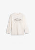 ANINE BING | IVAN LONG SLEEVE NEW YORK STENCIL