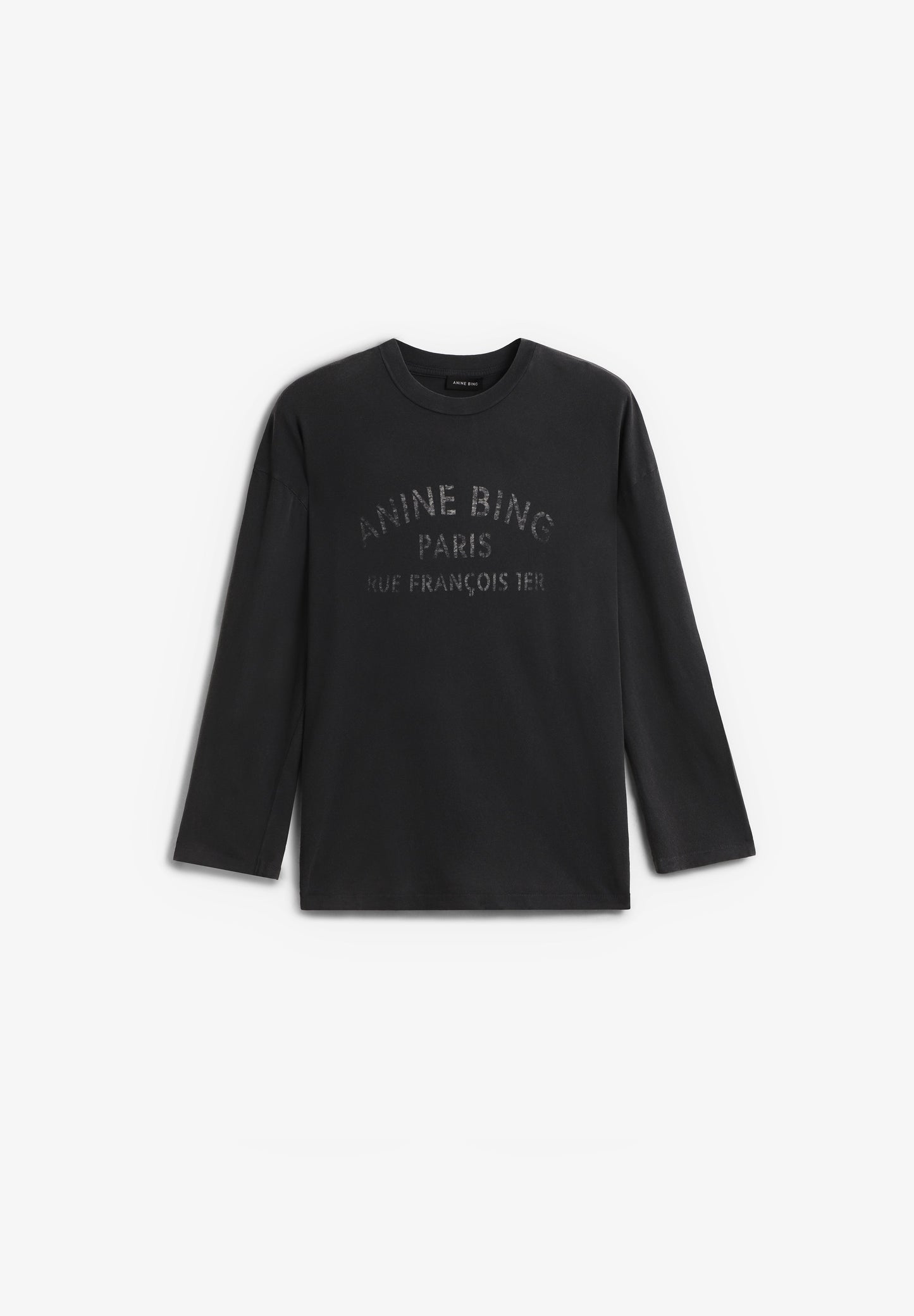 ANINE BING | IVAN LONG SLEEVE PARIS STENCIL