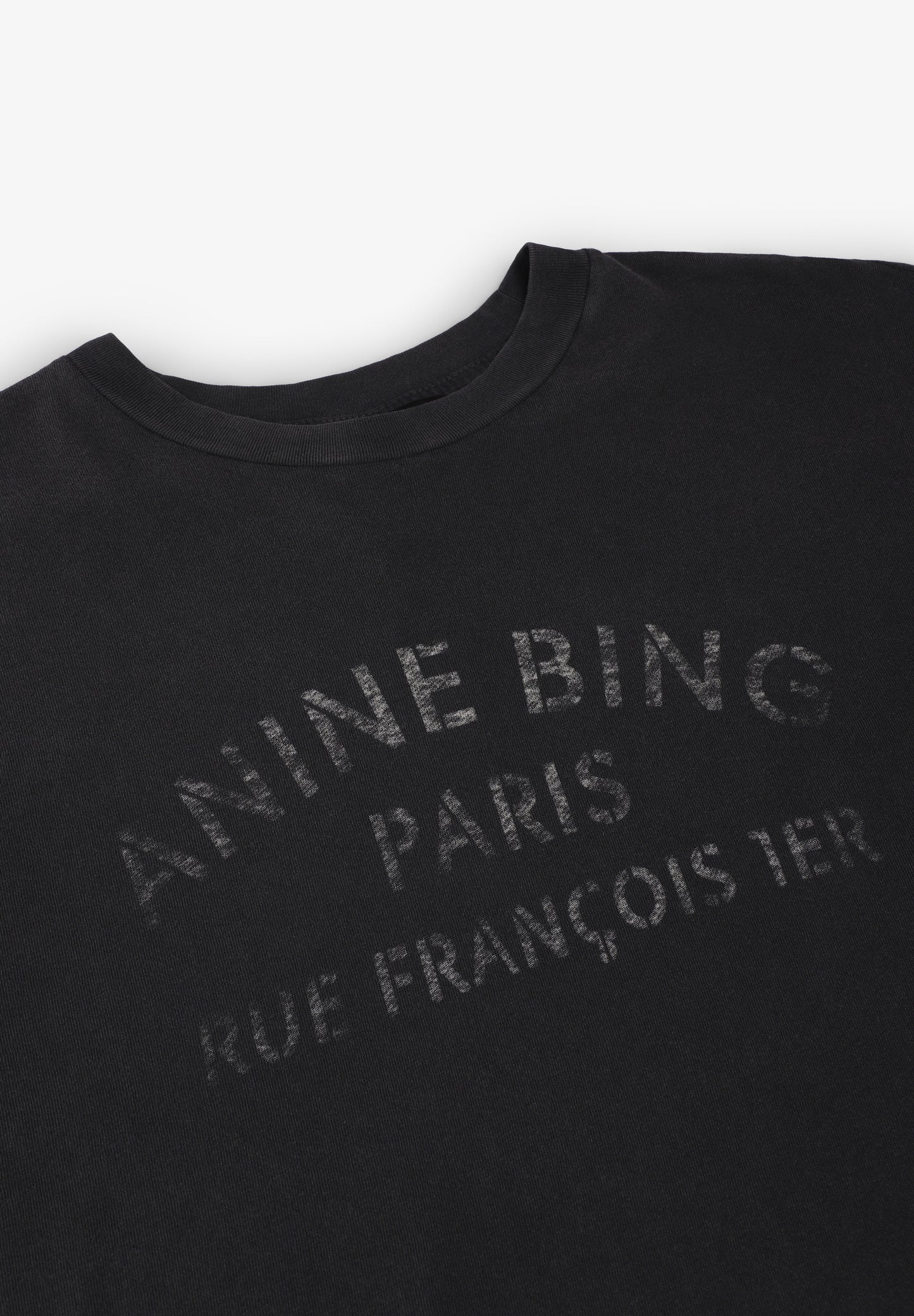 ANINE BING | IVAN LONG SLEEVE PARIS STENCIL