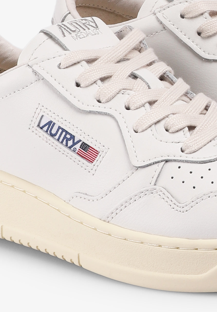 AUTRY | SAPATILHAS MEDALIST LOW LEATHER DE HOMEM