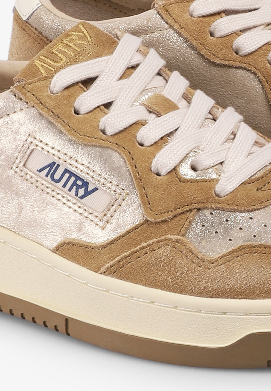 AUTRY | SAPATILHAS MEDALIST LOW SUEDE DE MULER
