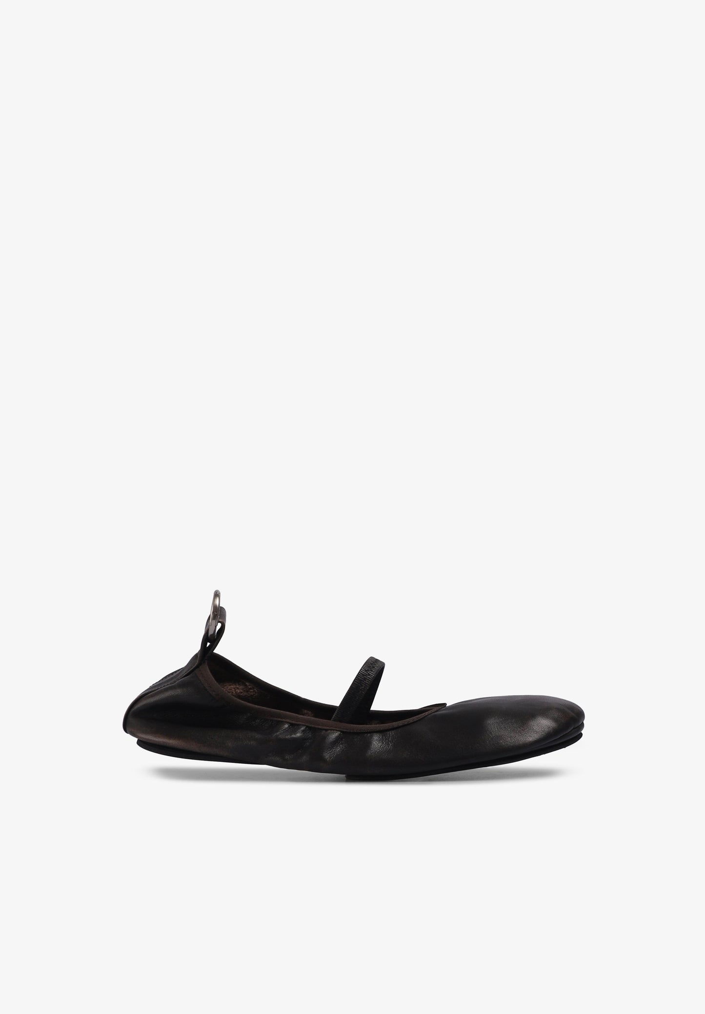 ALOHAS | NAIRA BAREFOOT LEATHER BALLET FLATS