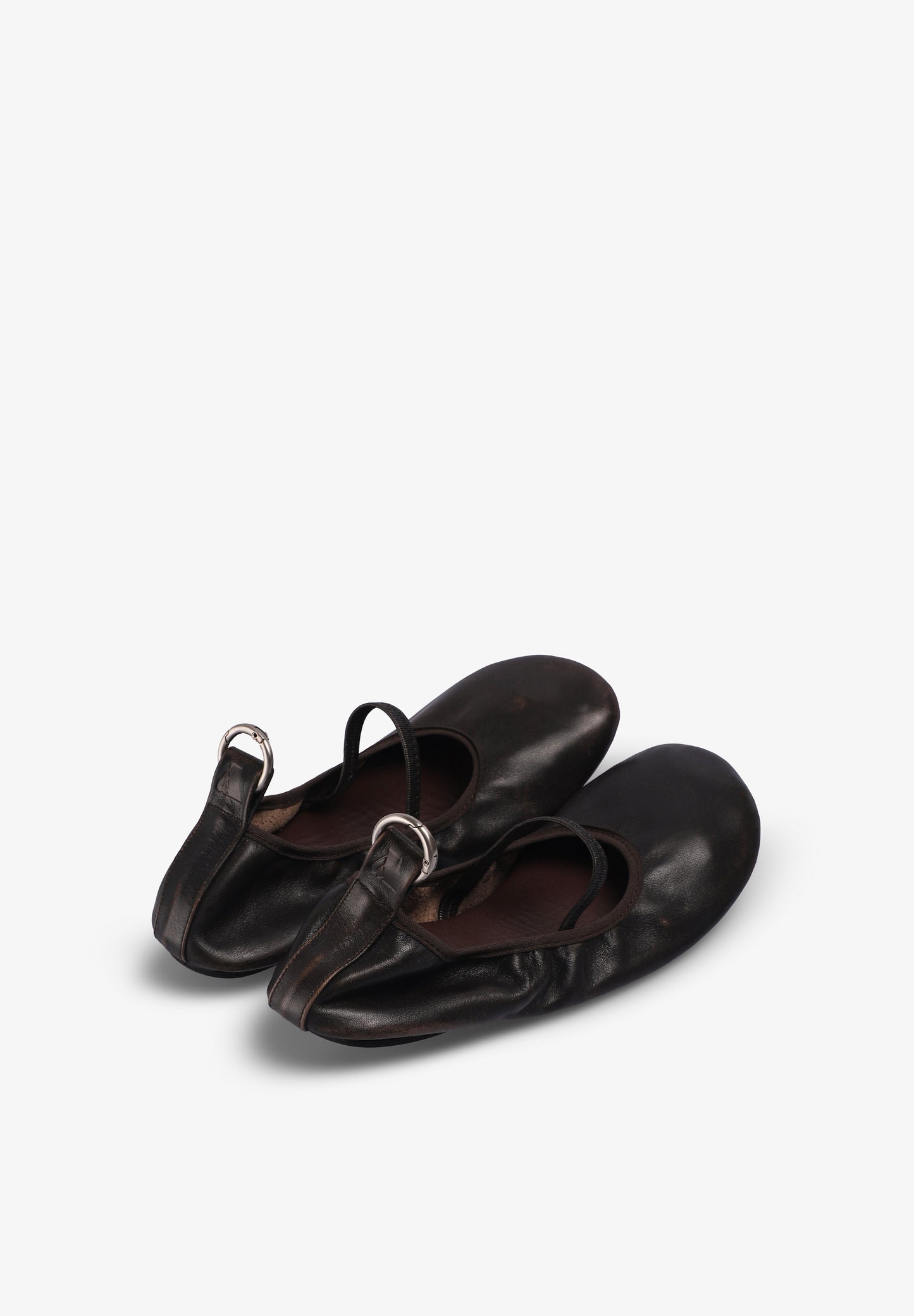 ALOHAS | NAIRA BAREFOOT LEATHER BALLET FLATS