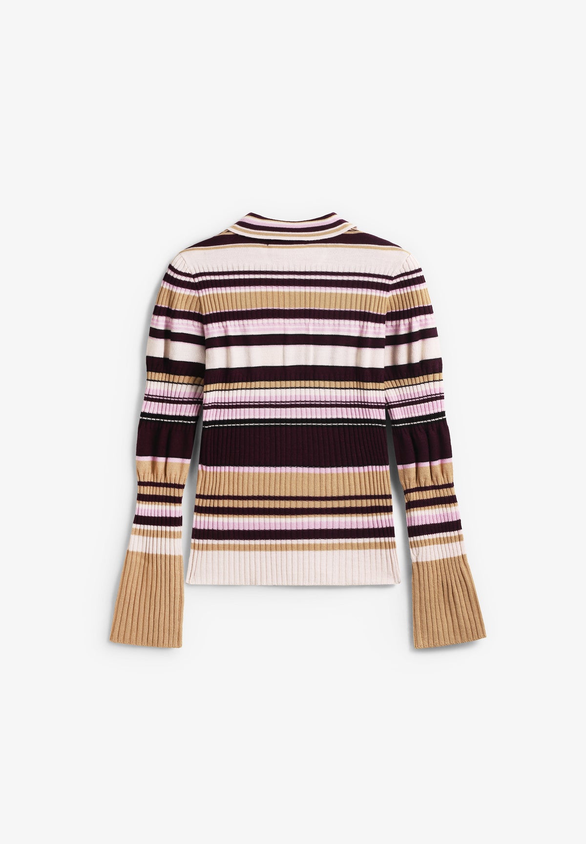 LAAGAM | ILYANA STRIPED POLO KNIT