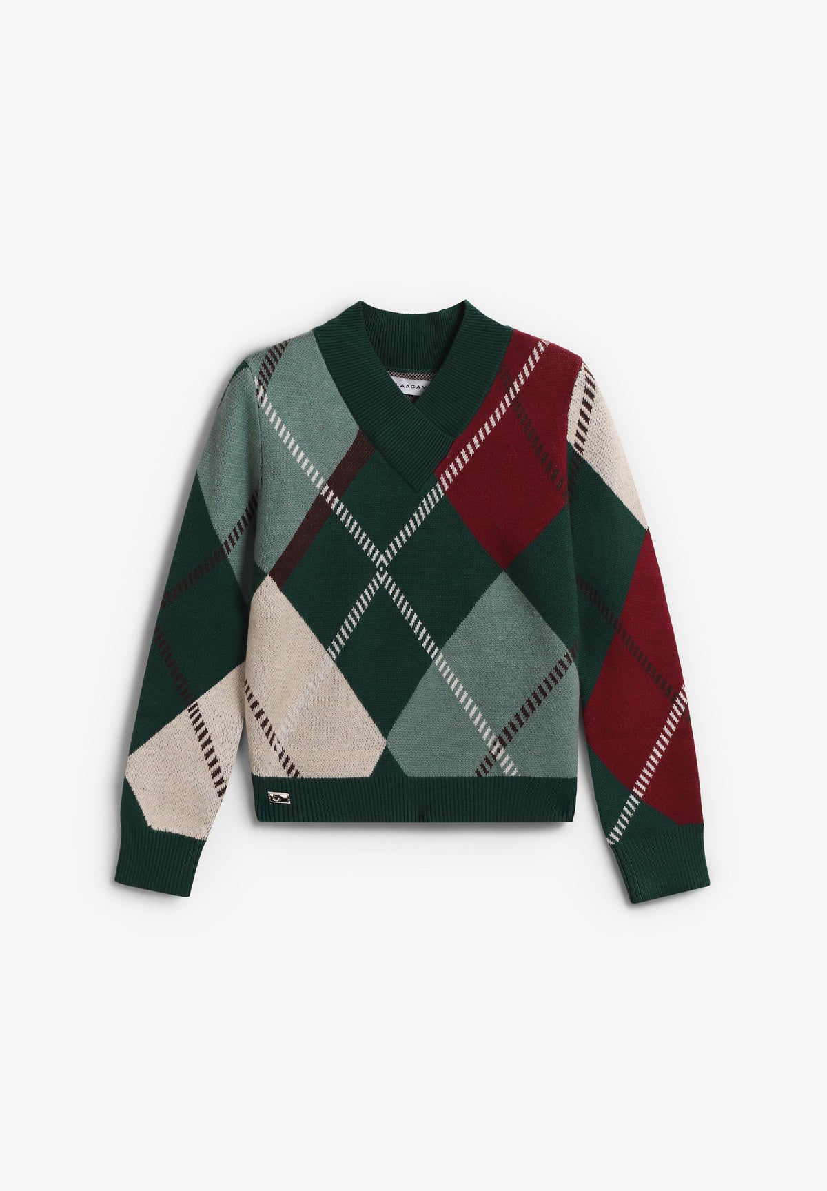 LAAGAM | LAUFEY CHECKED KNIT