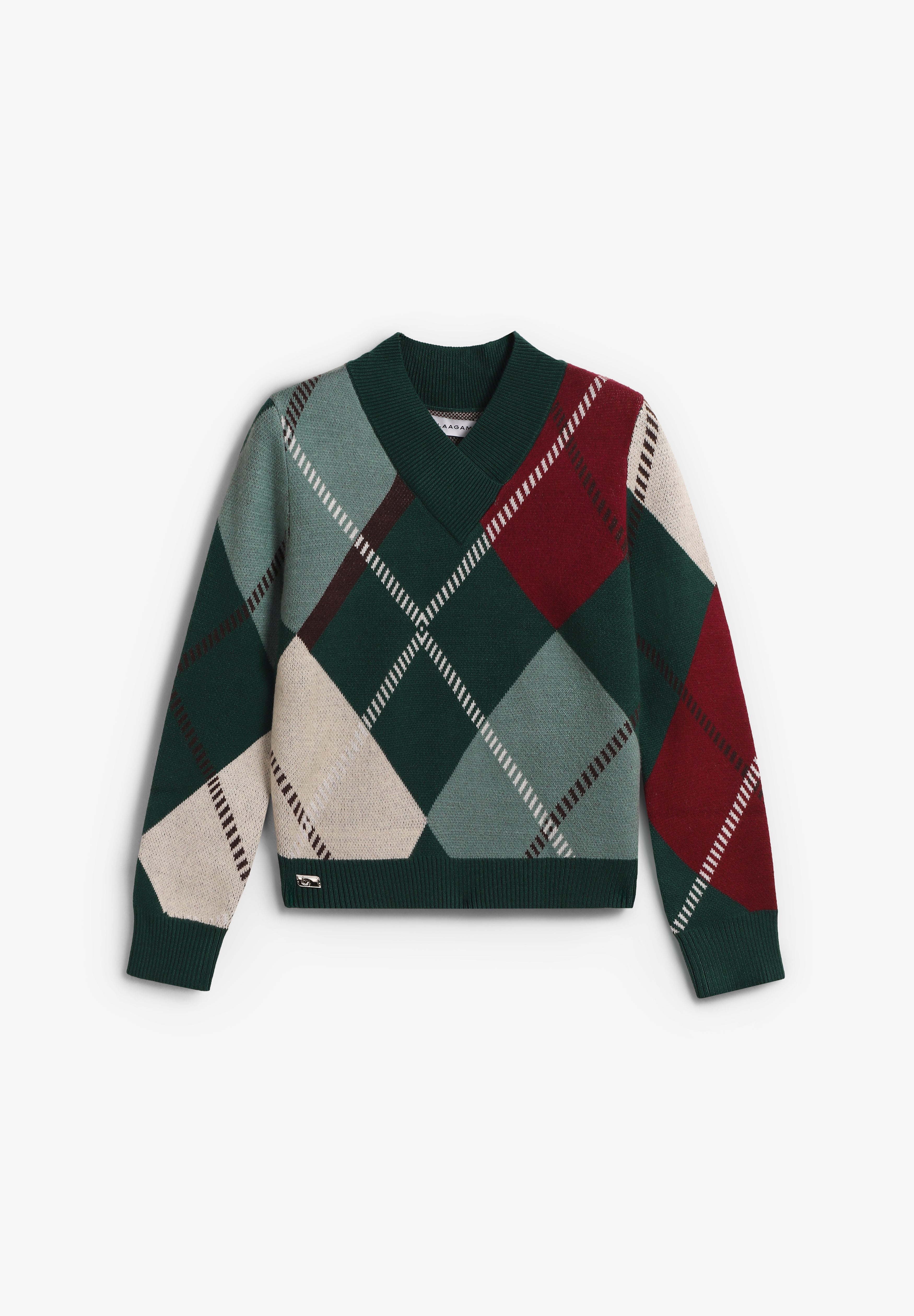 LAAGAM | LAUFEY CHECKED KNIT