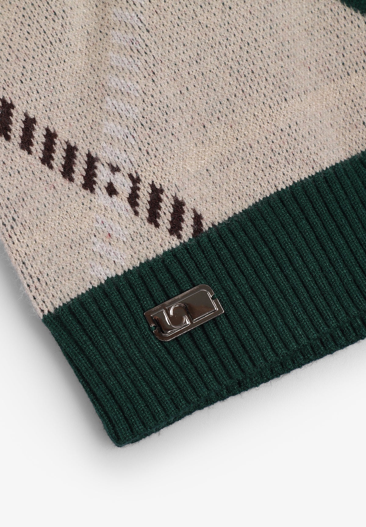 LAAGAM | LAUFEY CHECKED KNIT