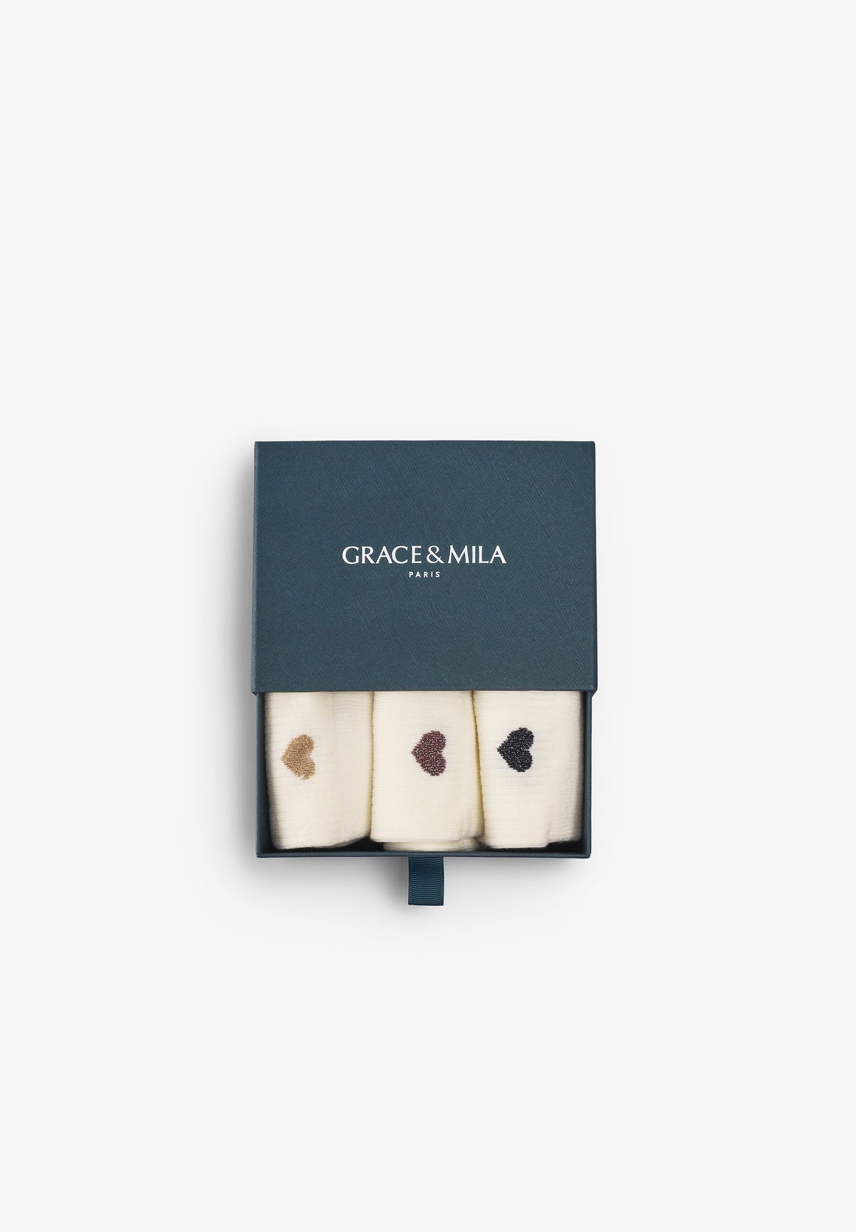 GRACE & MILA | CONJUNTO DE 3 PARES DE MEIAS ASTERIA