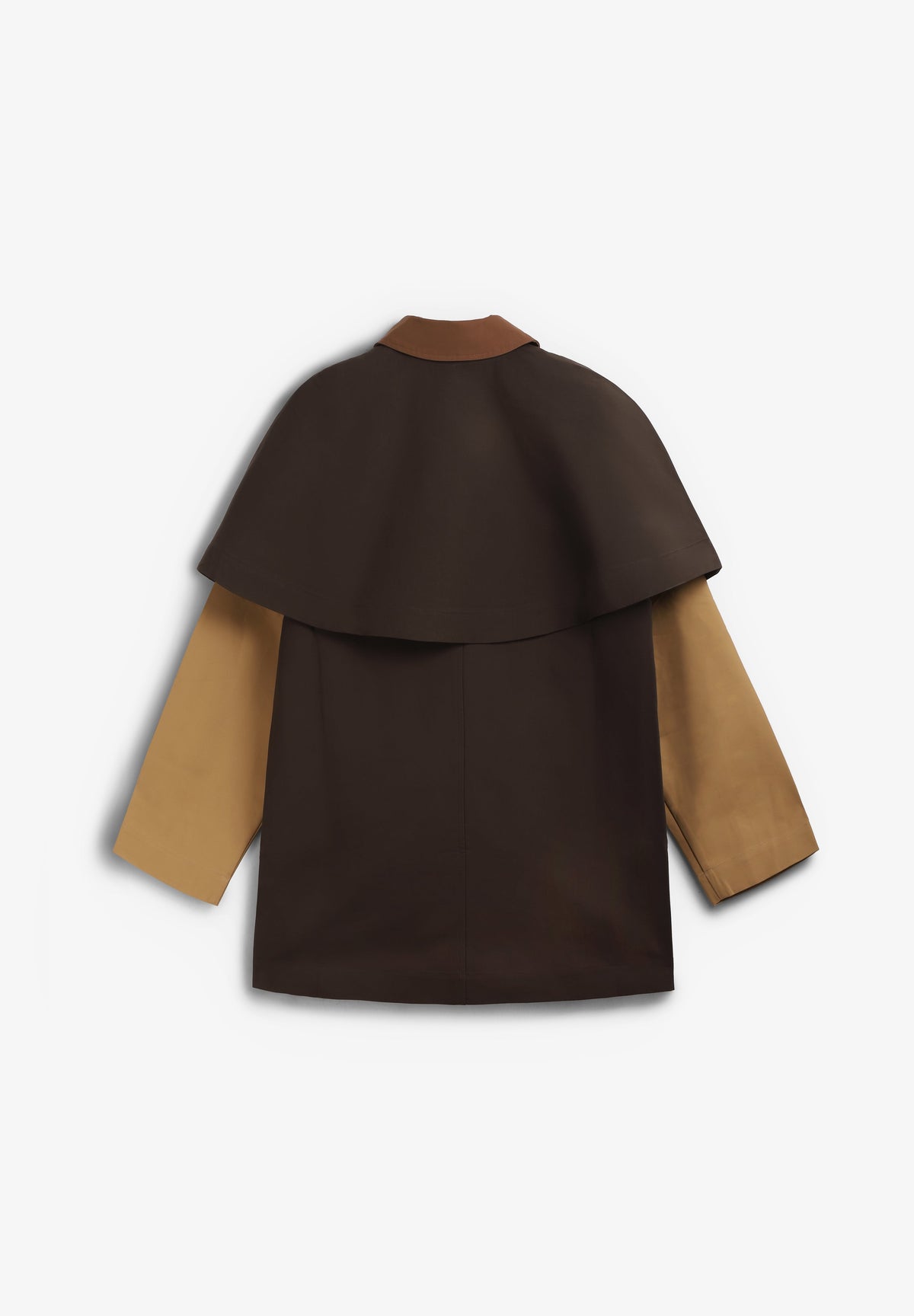 THE TINY BIG SISTER | COLORBLOCK TRENCH COAT