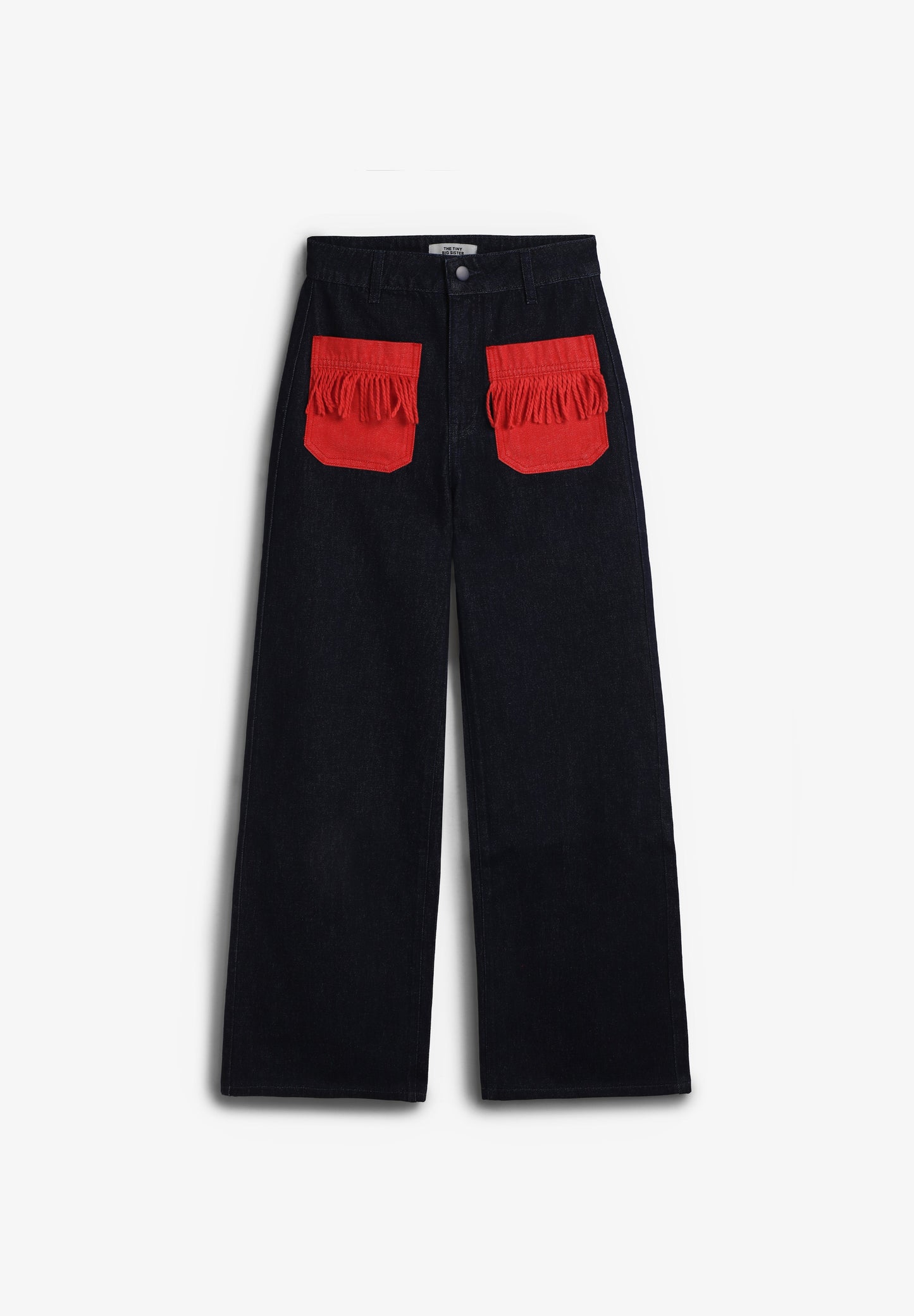 THE TINY BIG SISTER | BICOLOR JEANS