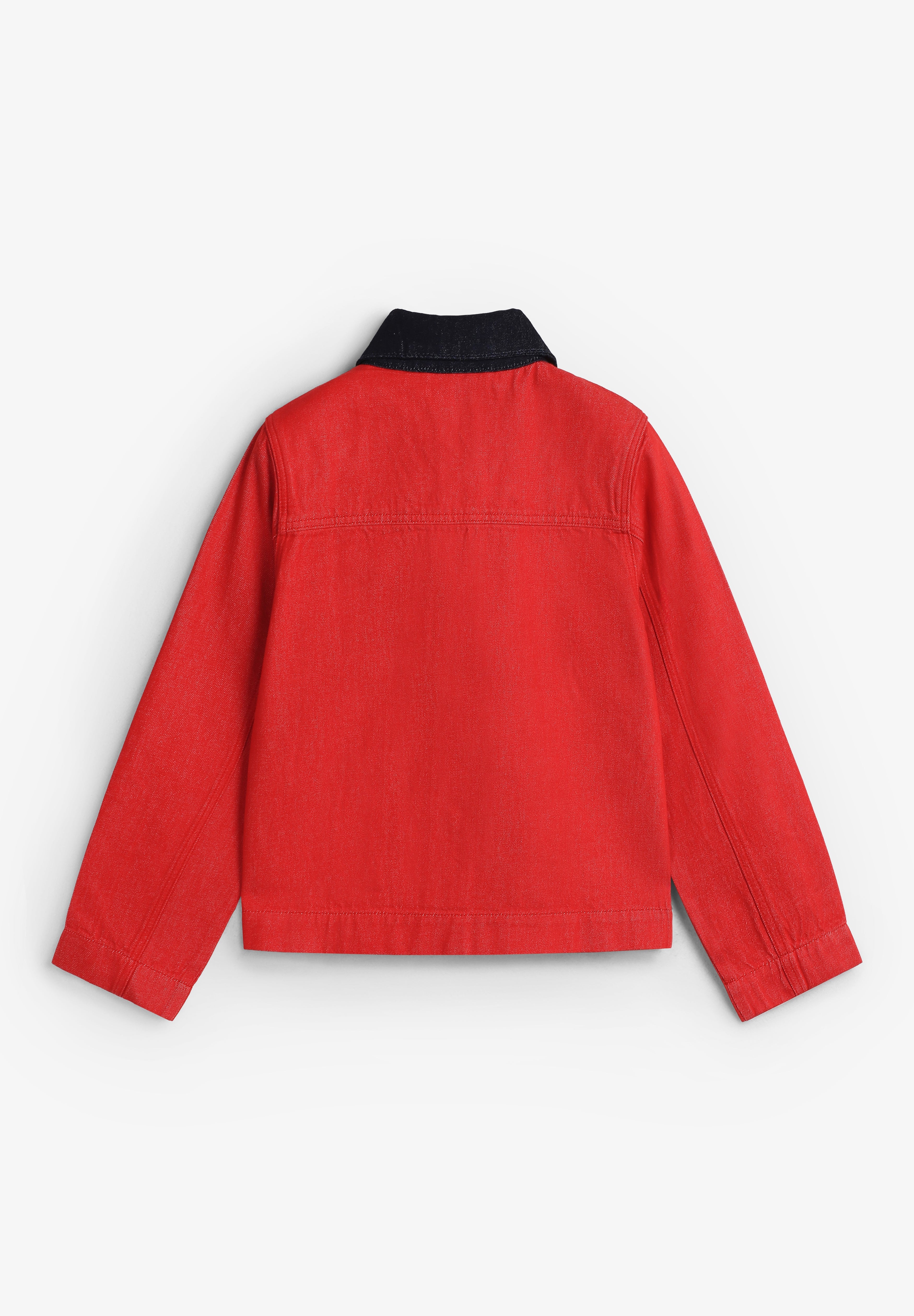 THE TINY BIG SISTER | BICOLOR DENIM JACKET