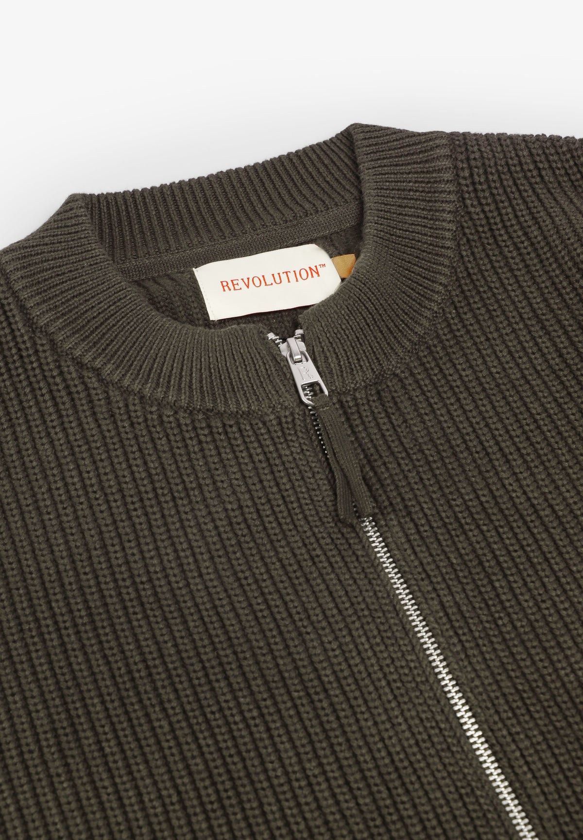 REVOLUTION | ZIPPED KNIT CARDIGAN