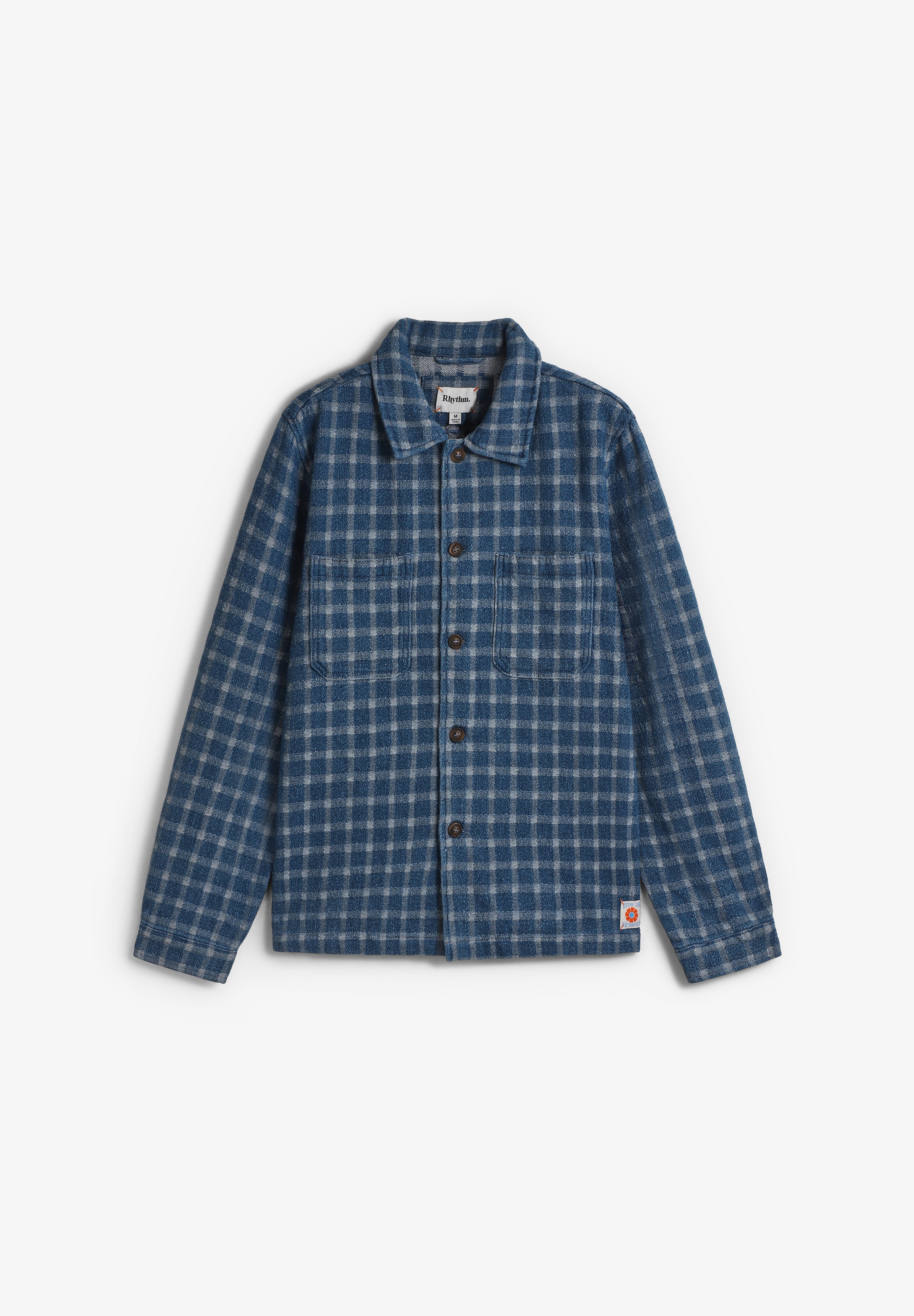 RHYTHM | CAMISA JACQUARD CHECK